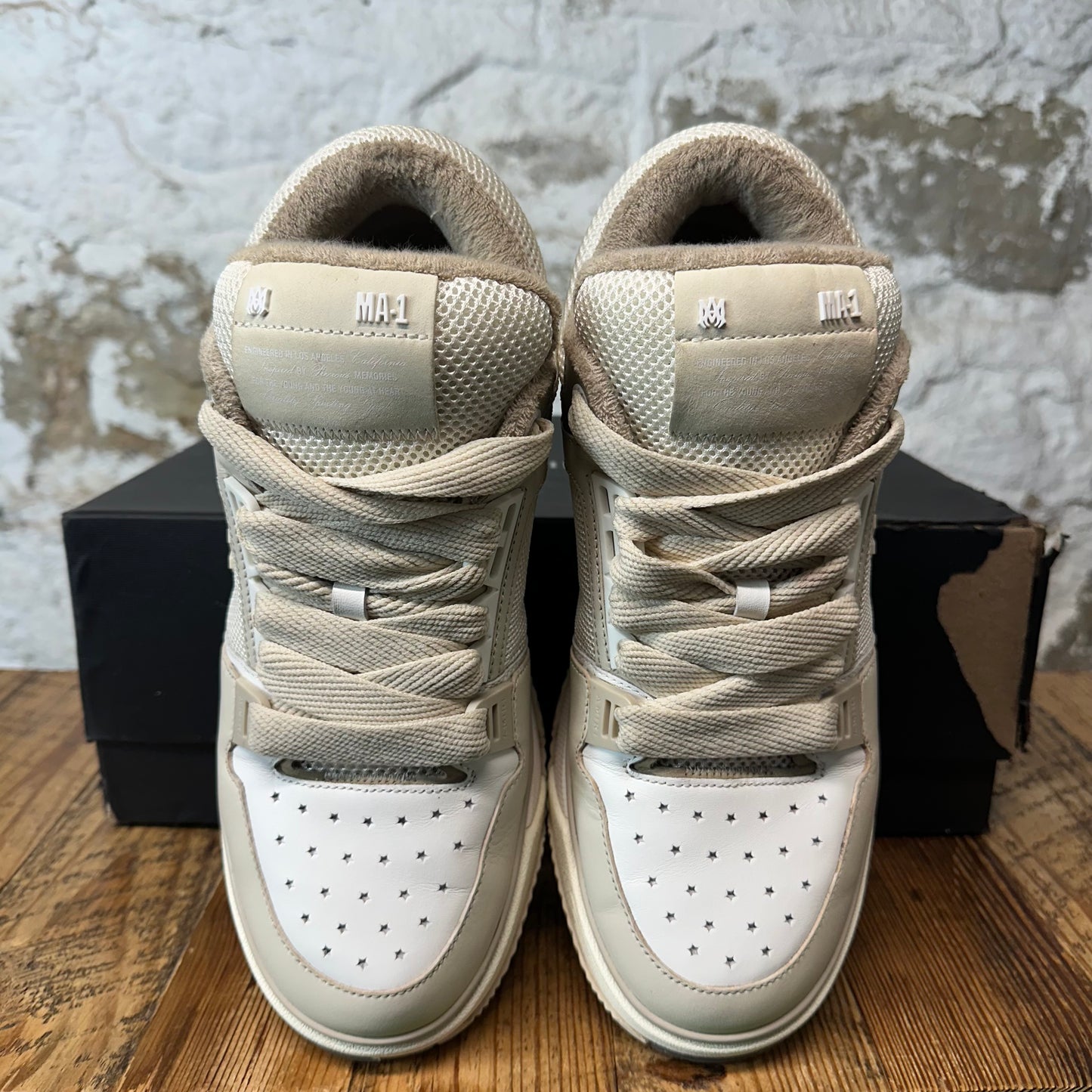 Amiri MA-1 Alabaster Birch Sneaker Sz 11 (44)