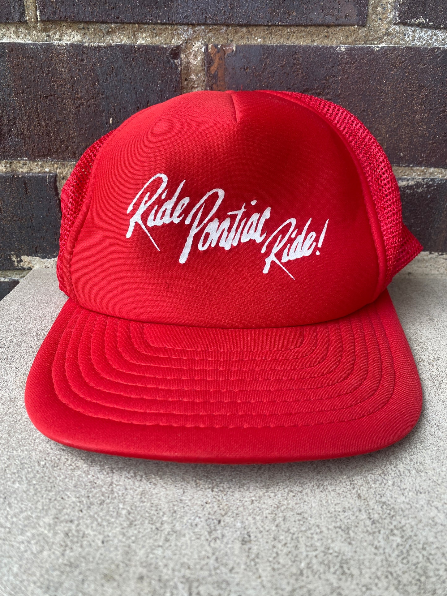 Ride Pontiac Ride Trucker Hat