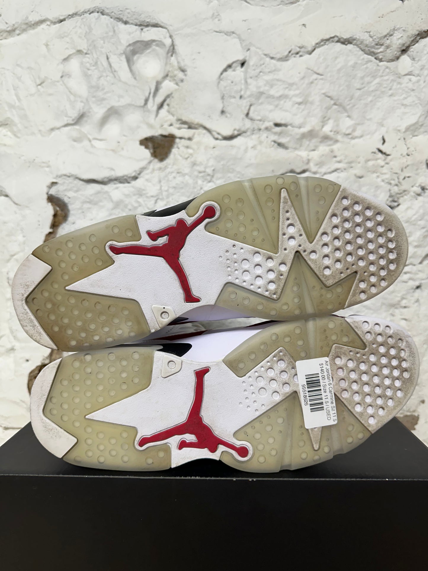 Air Jordan 6 Carmine Sz 11.5