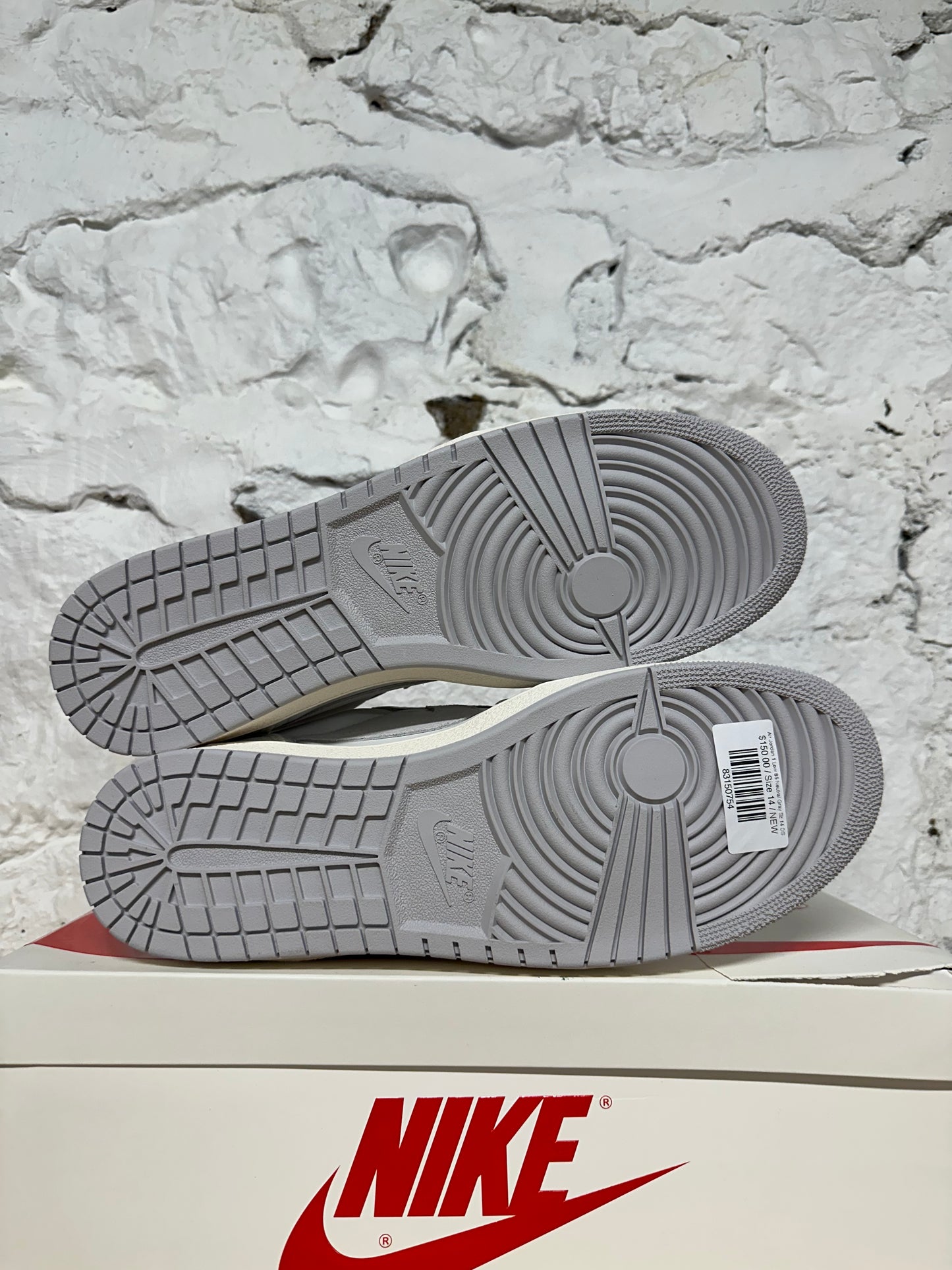 Air Jordan 1 Low 85 Neutral Gray Sz 14 DS