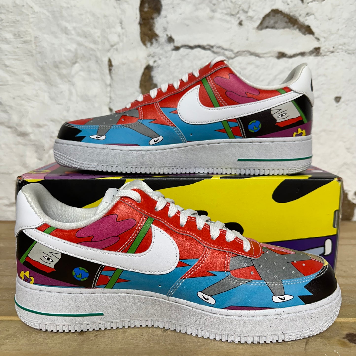 Nike Air Force 1 Flyleather Rouhan Wang Sz 9 DS