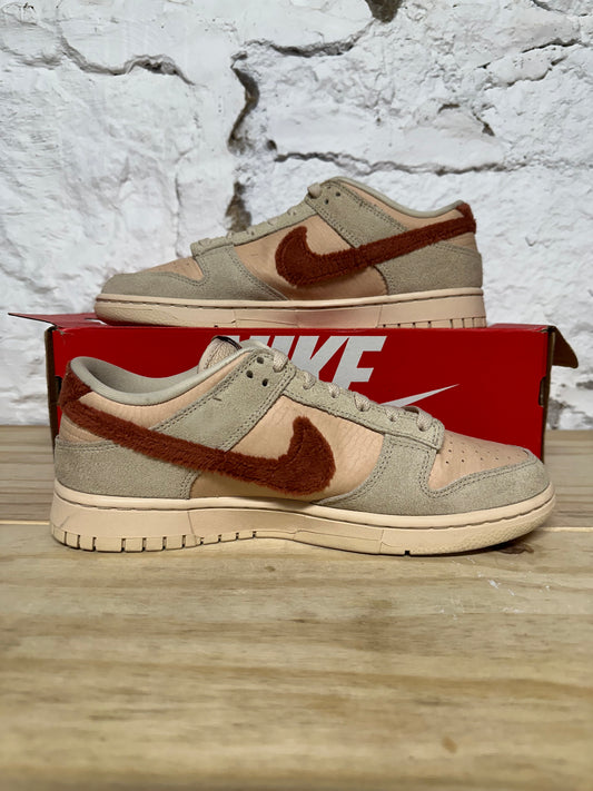 Nike Dunk Low Terry Swoosh Sz 9.5 (11W)