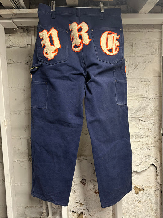 Supreme Old English Double Knee Painter Pants Sz 32
