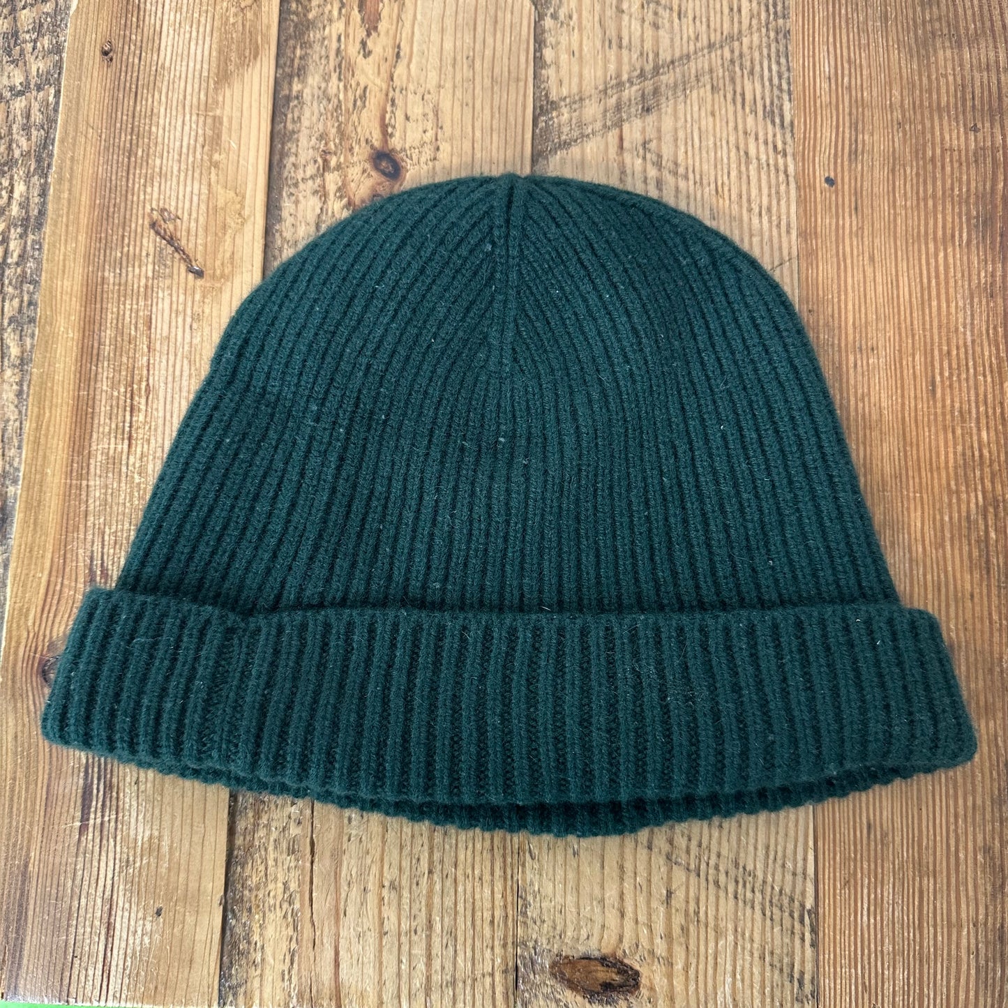 Louis Vuitton Dual Logo Green Beanie
