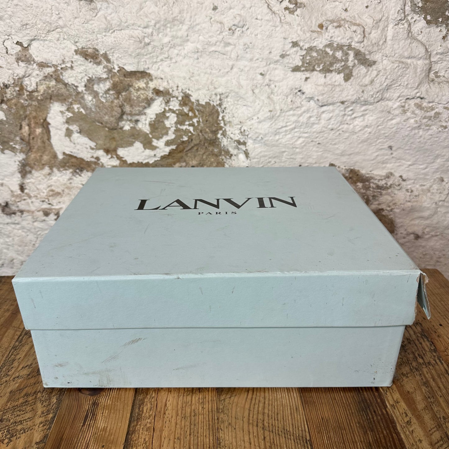 Lanvin Curb Pink Speckle White Sneaker Sz 11 (44)