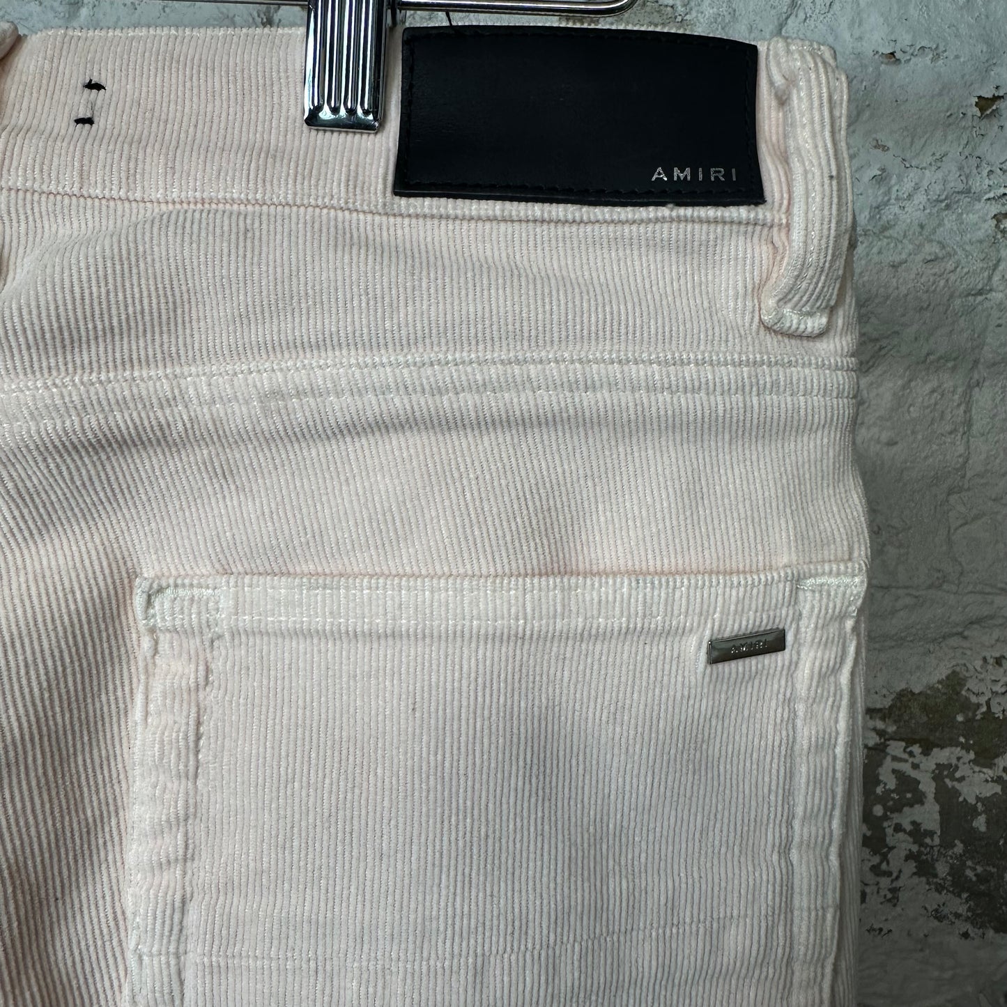 Amiri Plain Pink Corduory Jeans Sz 31