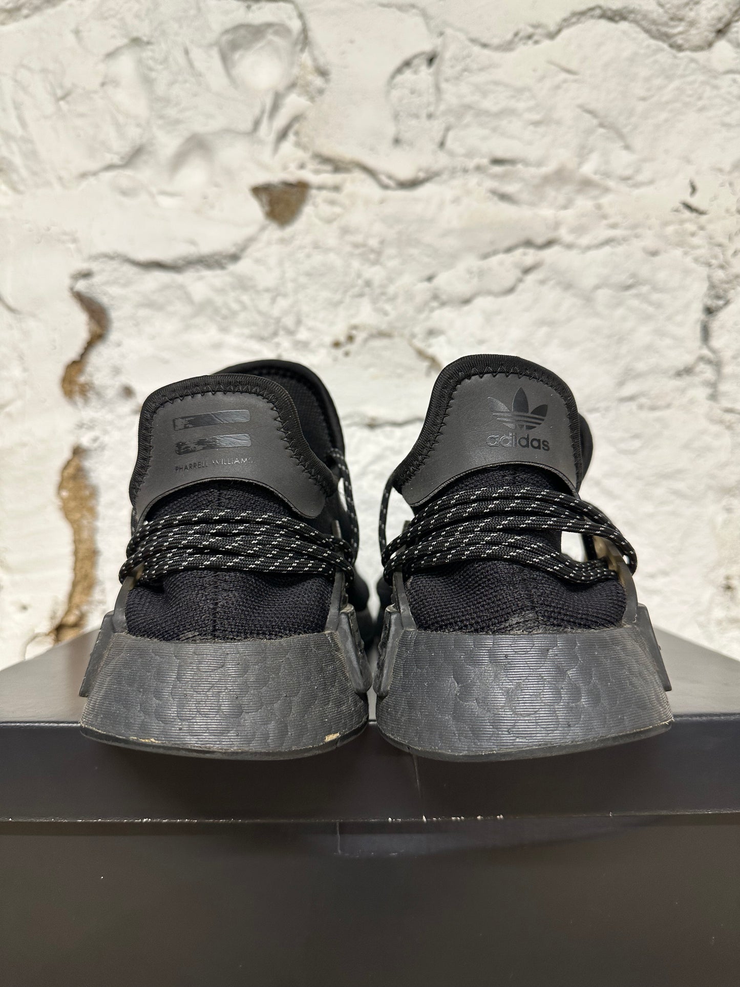 Adidas NMD Human Race Triple Black Sz 12