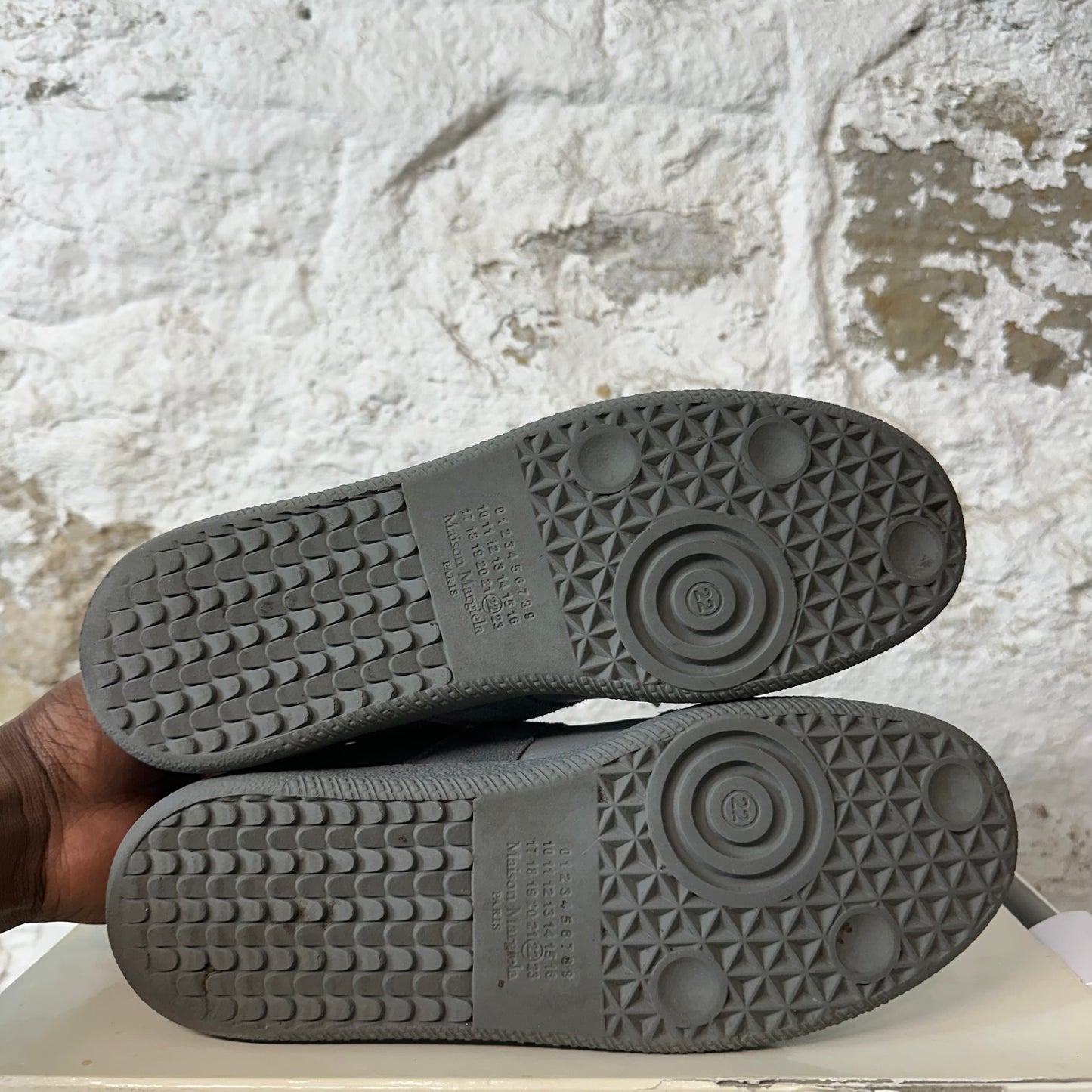 Maison Margiela Replica Gray Suede Sz 6.5 (39)