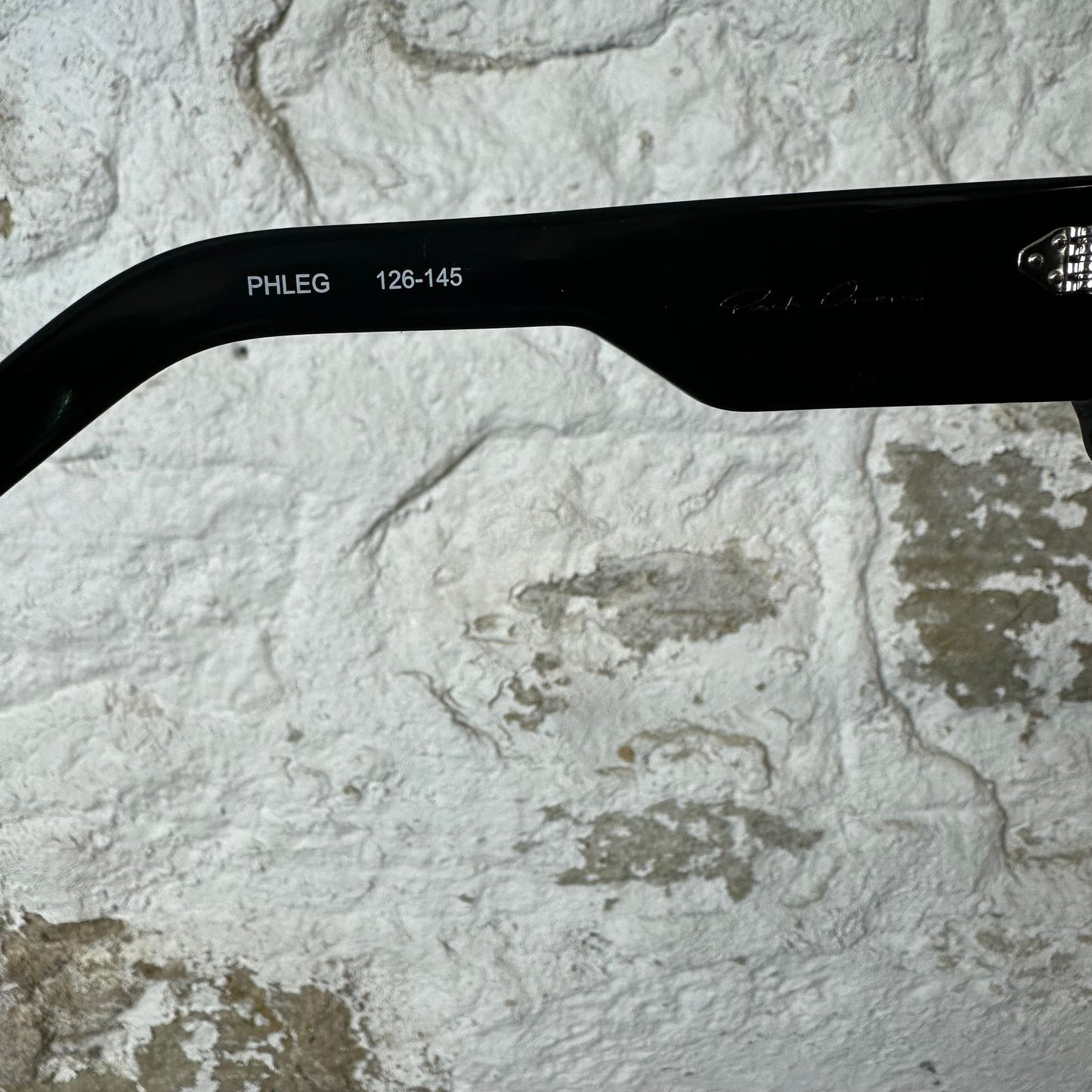 Rick Owens Black Sunglasses