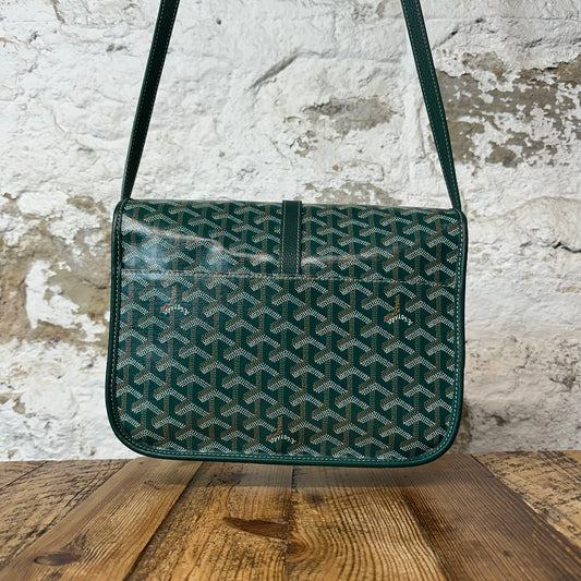 Goyard Belvedere PM Green Monogram Messenger Bag