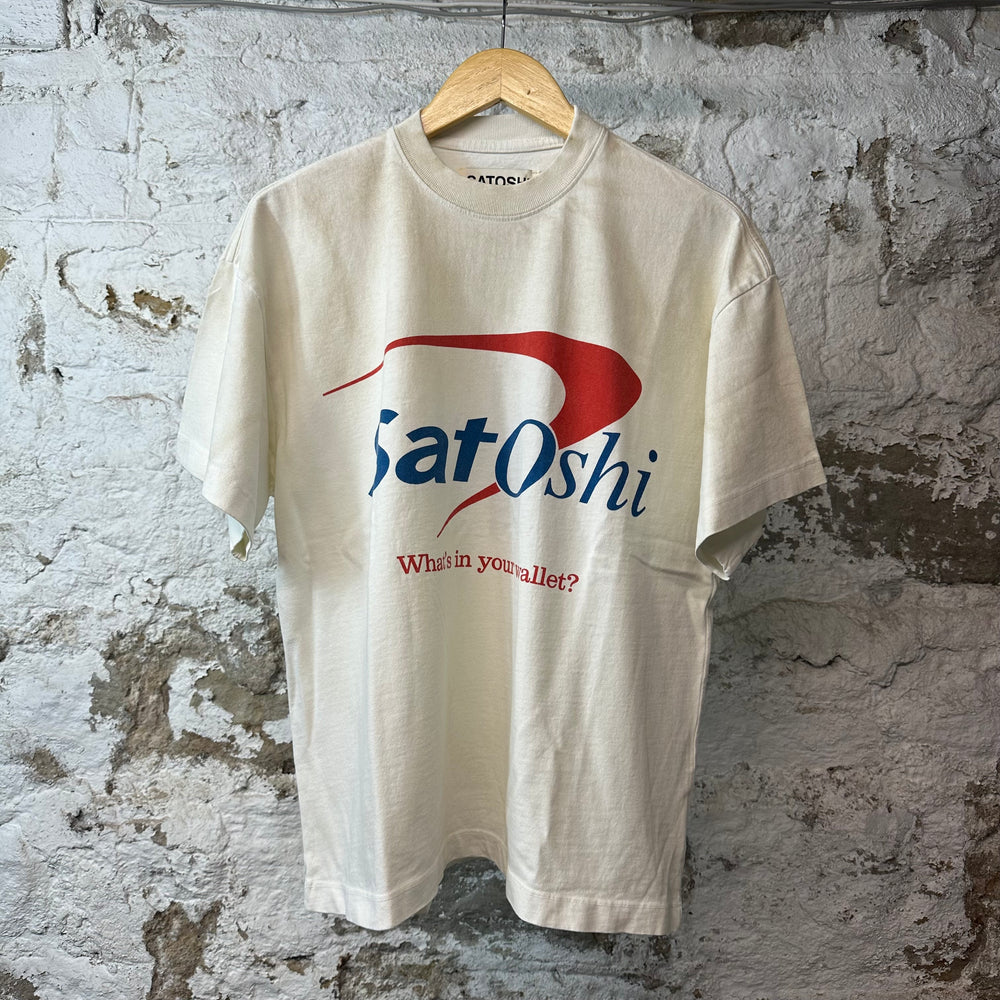 Satoshi Bank White T-shirt