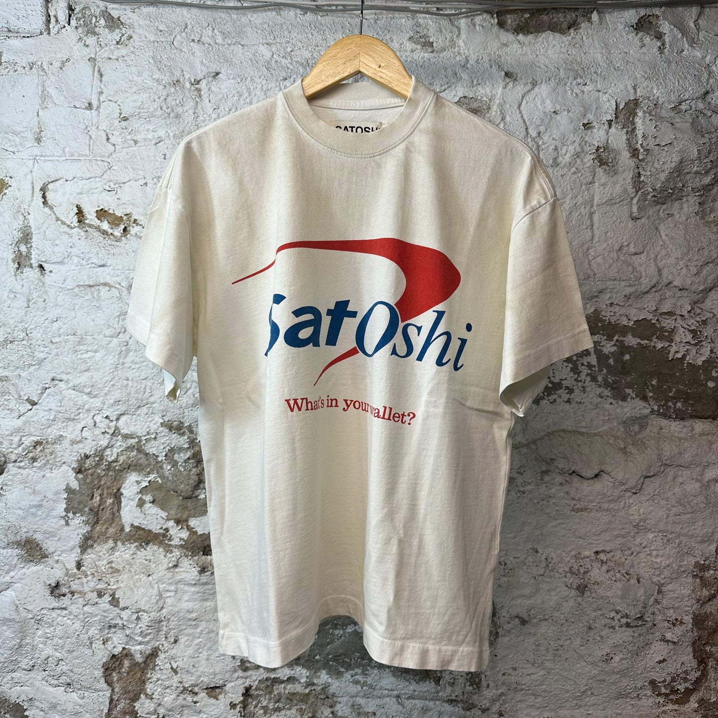 Satoshi Bank White T-shirt