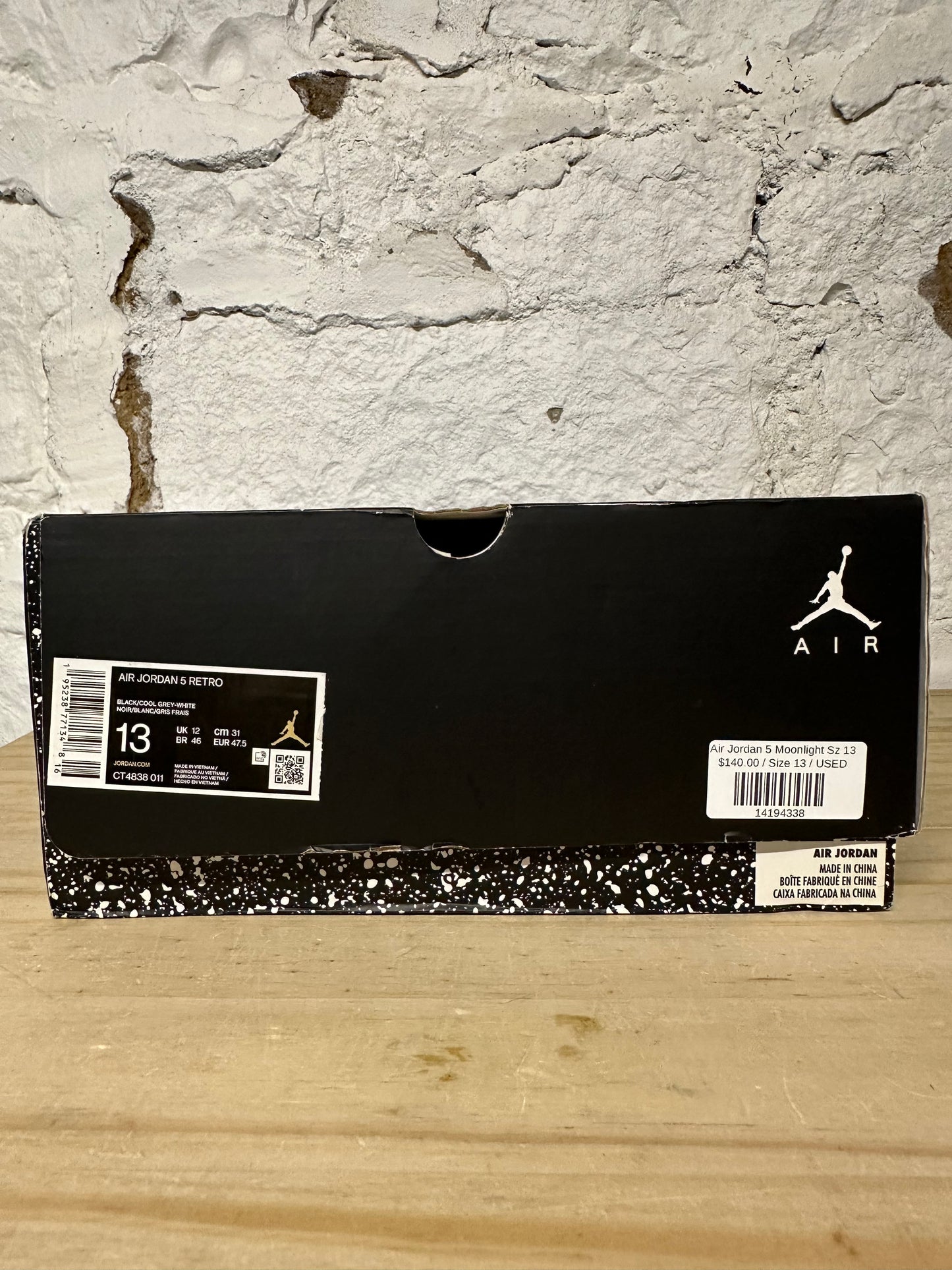 Air Jordan 5 Moonlight Sz 13