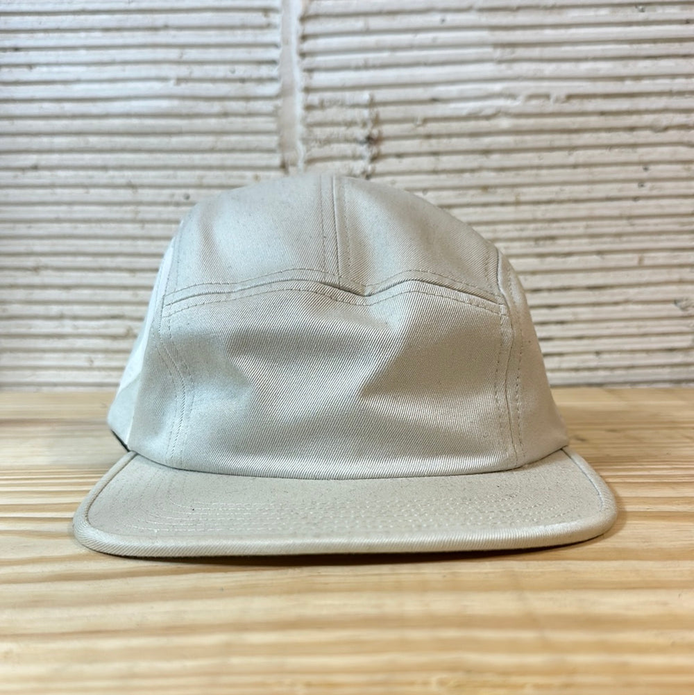 Supreme Side Logo Camp Cap Grey Hat