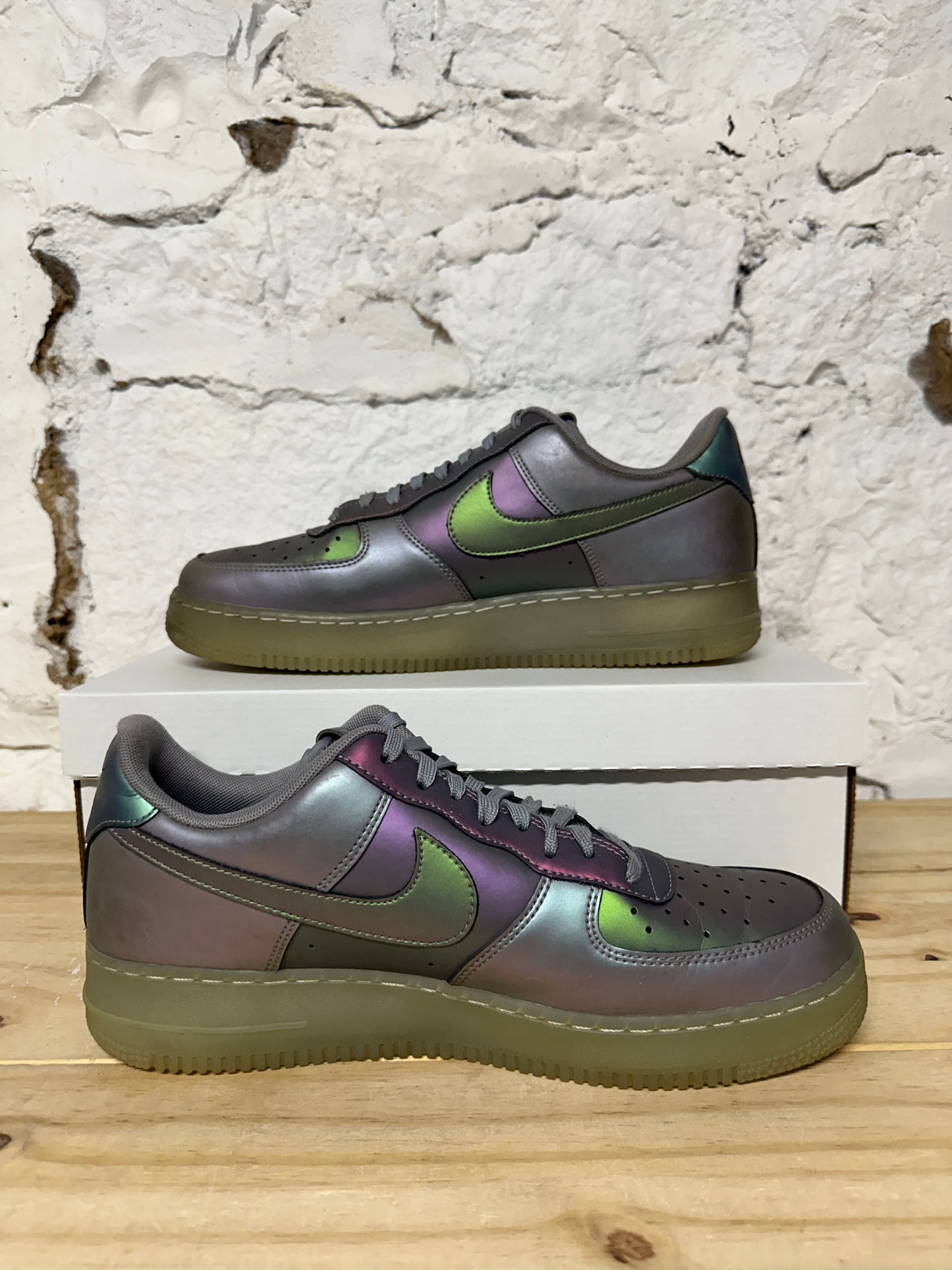 Nike Air Force 1 Low Iridescent Sz 10.5