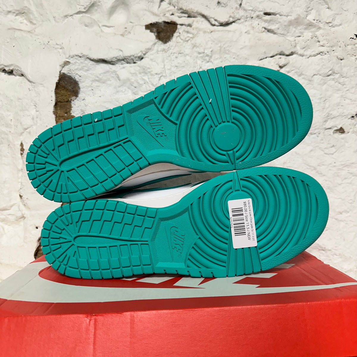 Nike Dunk Low Clear Jade Sz 11.5 DS