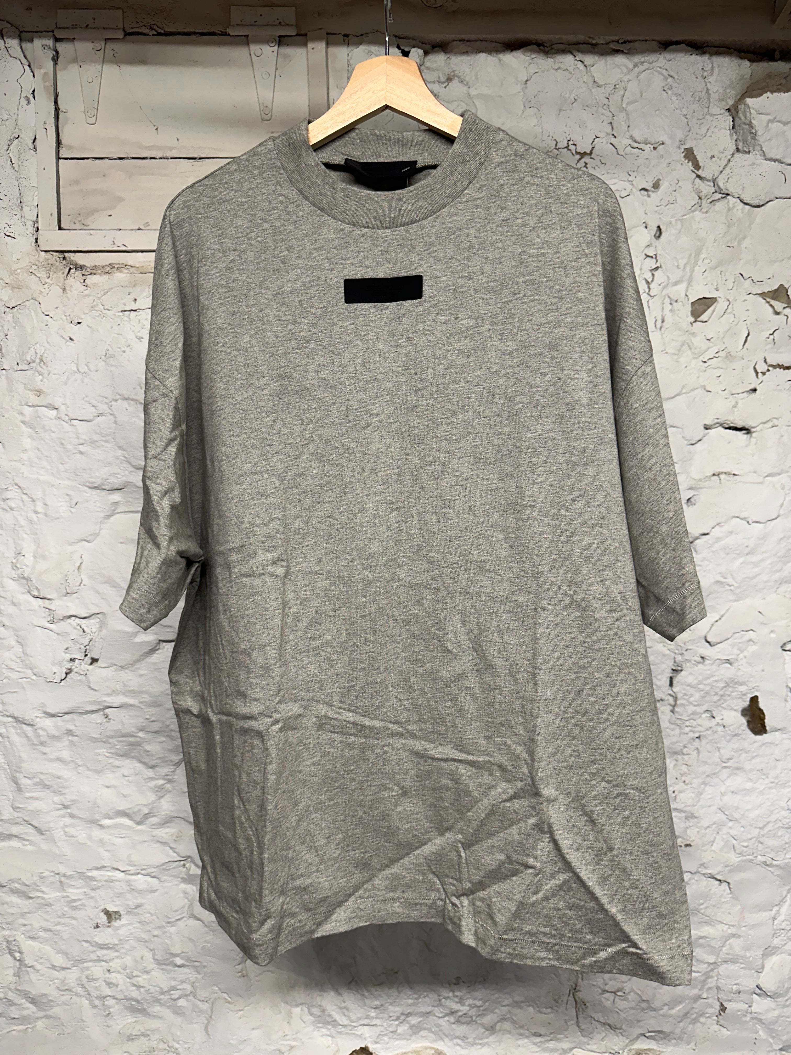 Fear of God Essentials Dark Heather T-Shirt Sz M DS