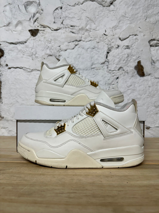 Air Jordan 4 Metallic Gold Sz 10 (11.5W)
