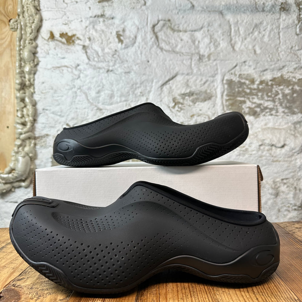 Balenciaga Basketball Black Mule Slip On Sneaker Sz 12 (45)