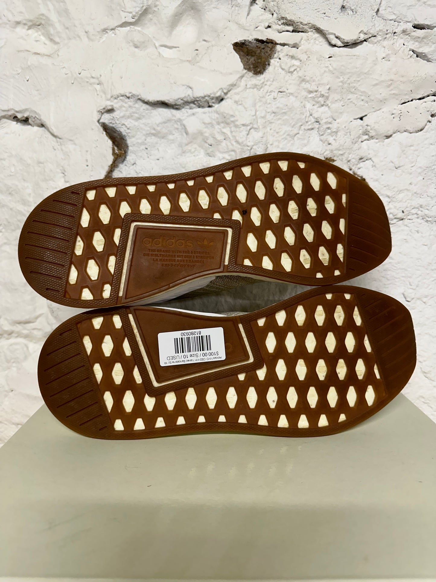 Adidas NMD CS2 Kith Naked Sandstone Sz 10