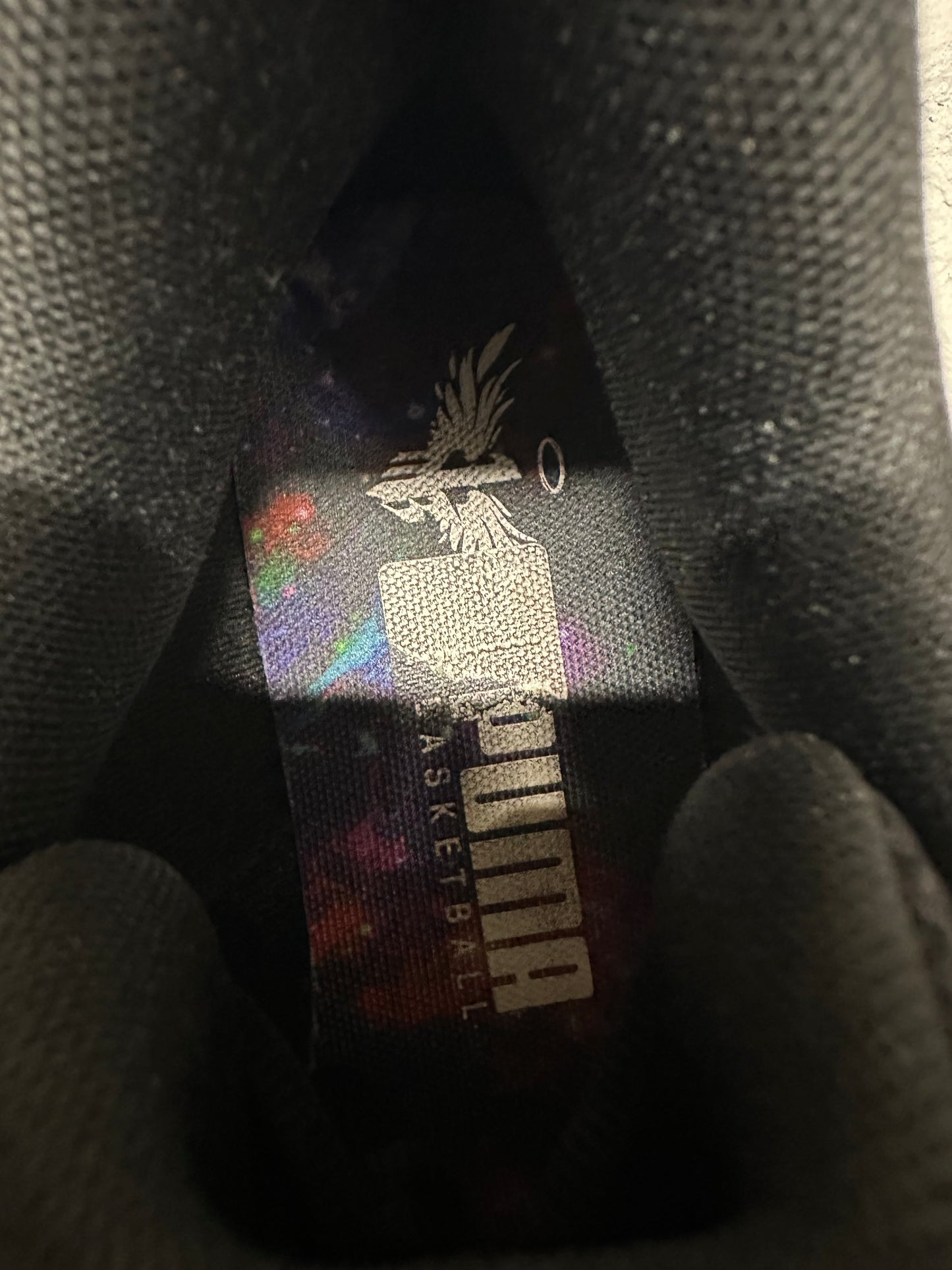 Puma Melo MB01 Black White Sz 8.5