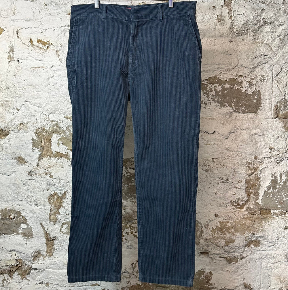 Supreme Navy Corduroy Pants Sz 36