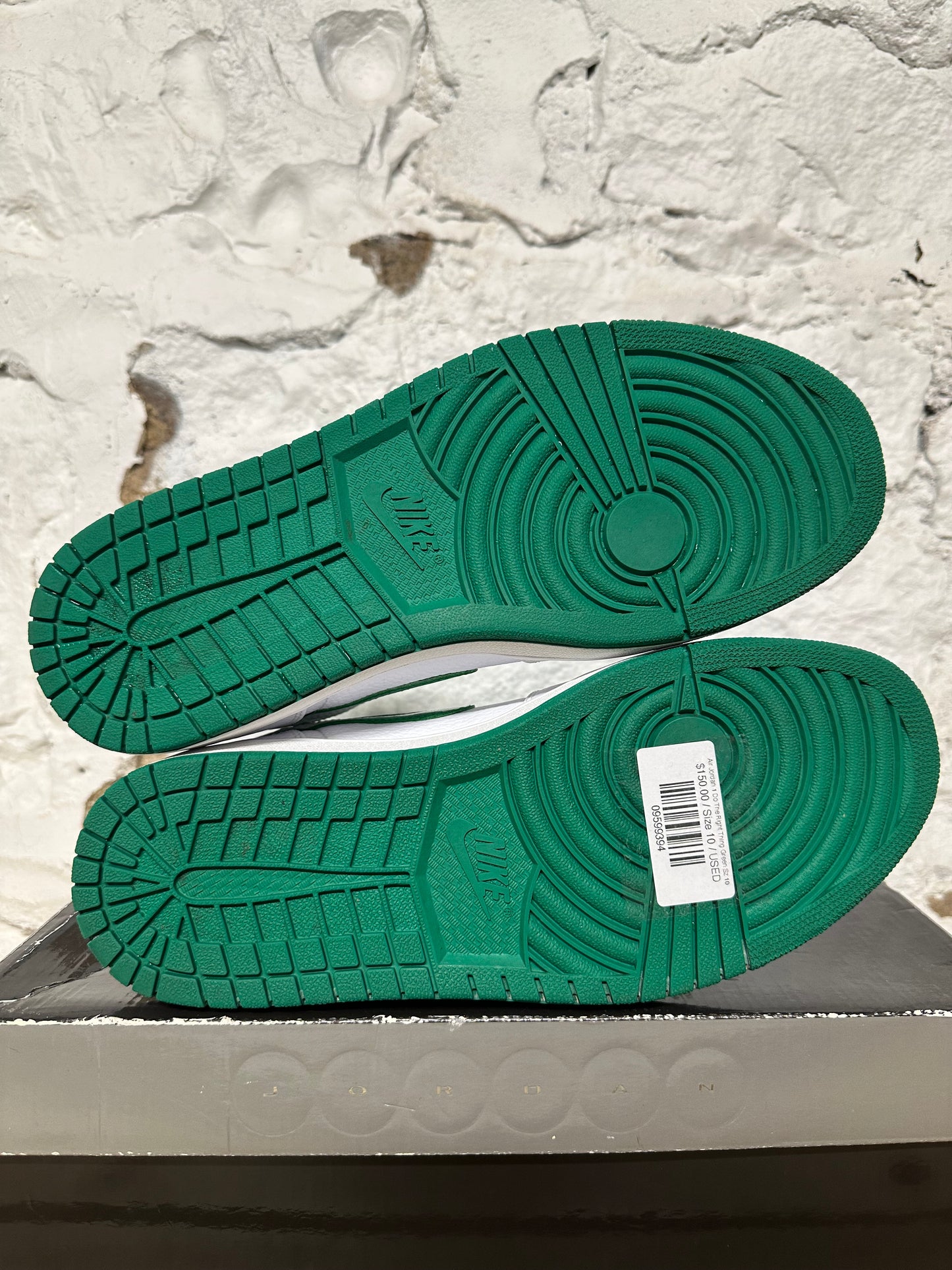 Air Jordan 1 High Do The Right Thing Green Sz 10