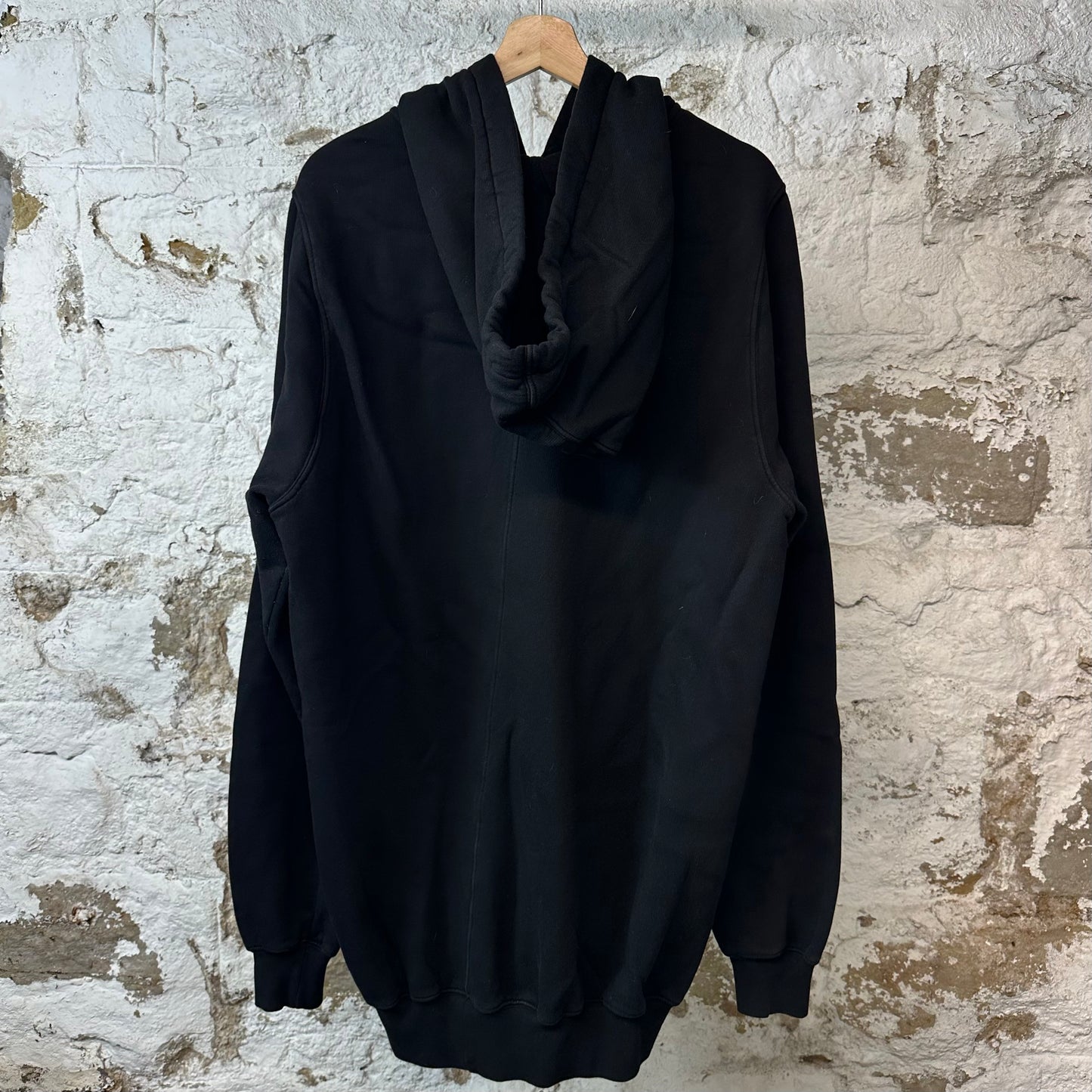 Rick Owens DRKSHDW Porterville Hoodie Black Sz XL