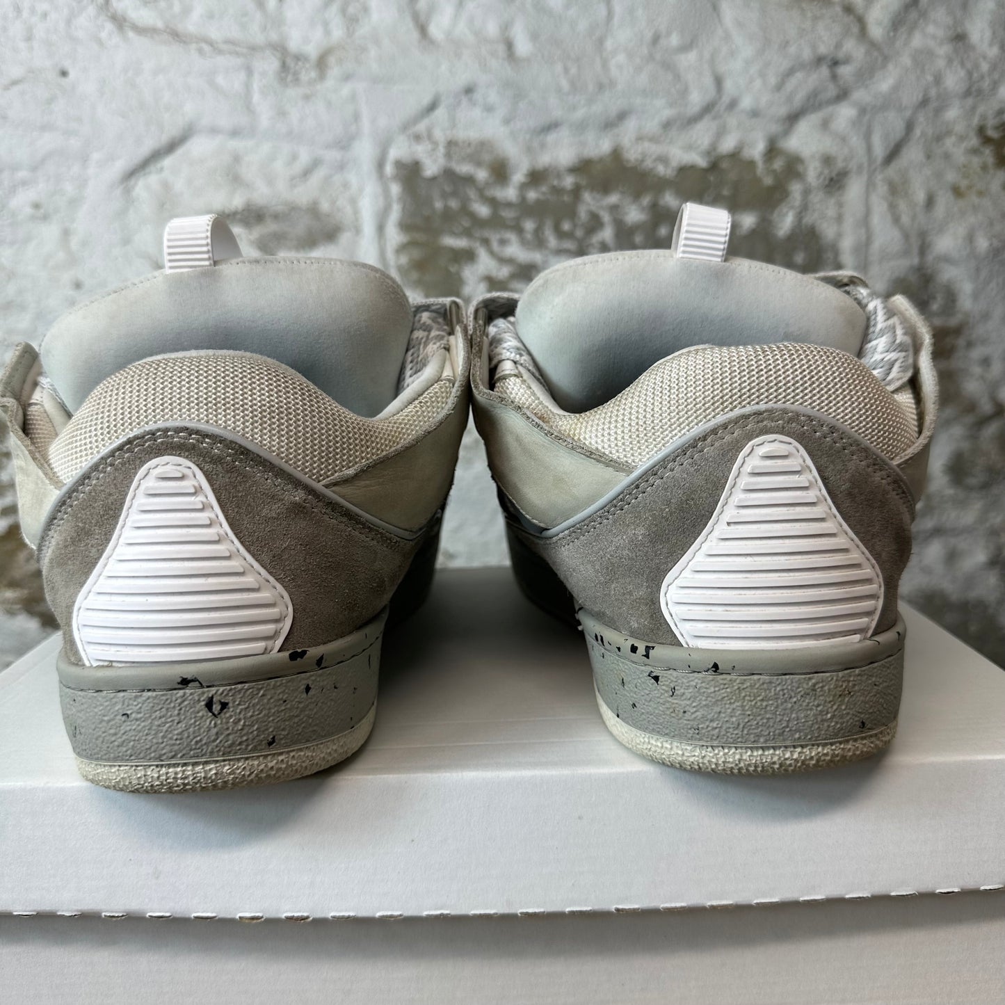 Lanvin Curb Triple Grey Sneaker Sz 11 (44)
