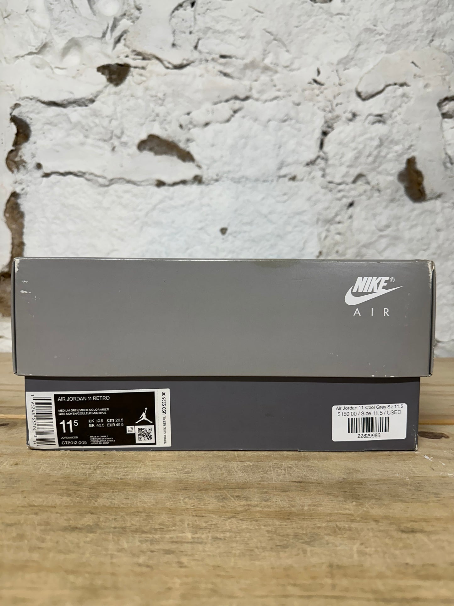 Air Jordan 11 High Cool Grey Sz 11.5