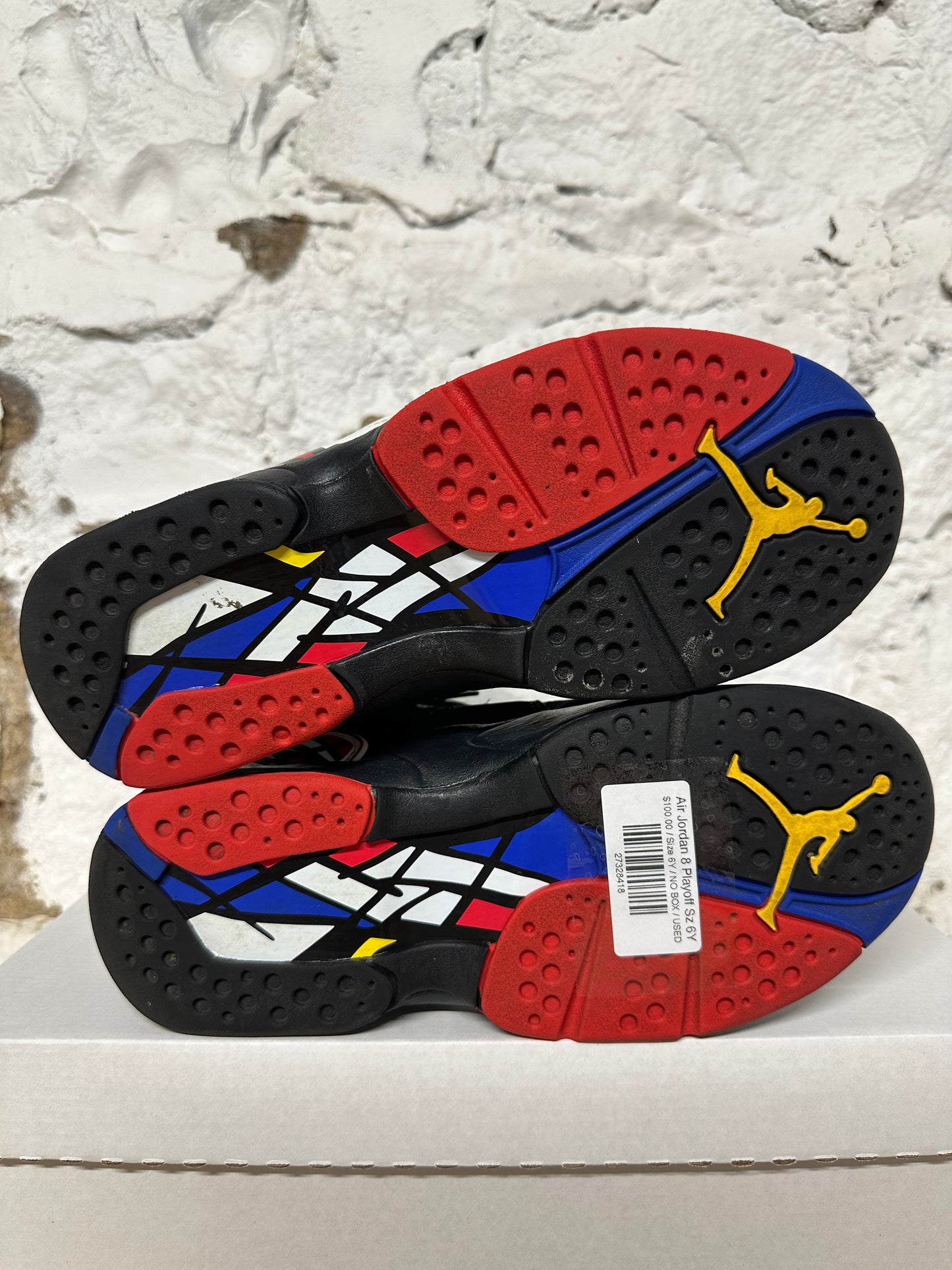 Air Jordan 8 Playoff Sz 6Y