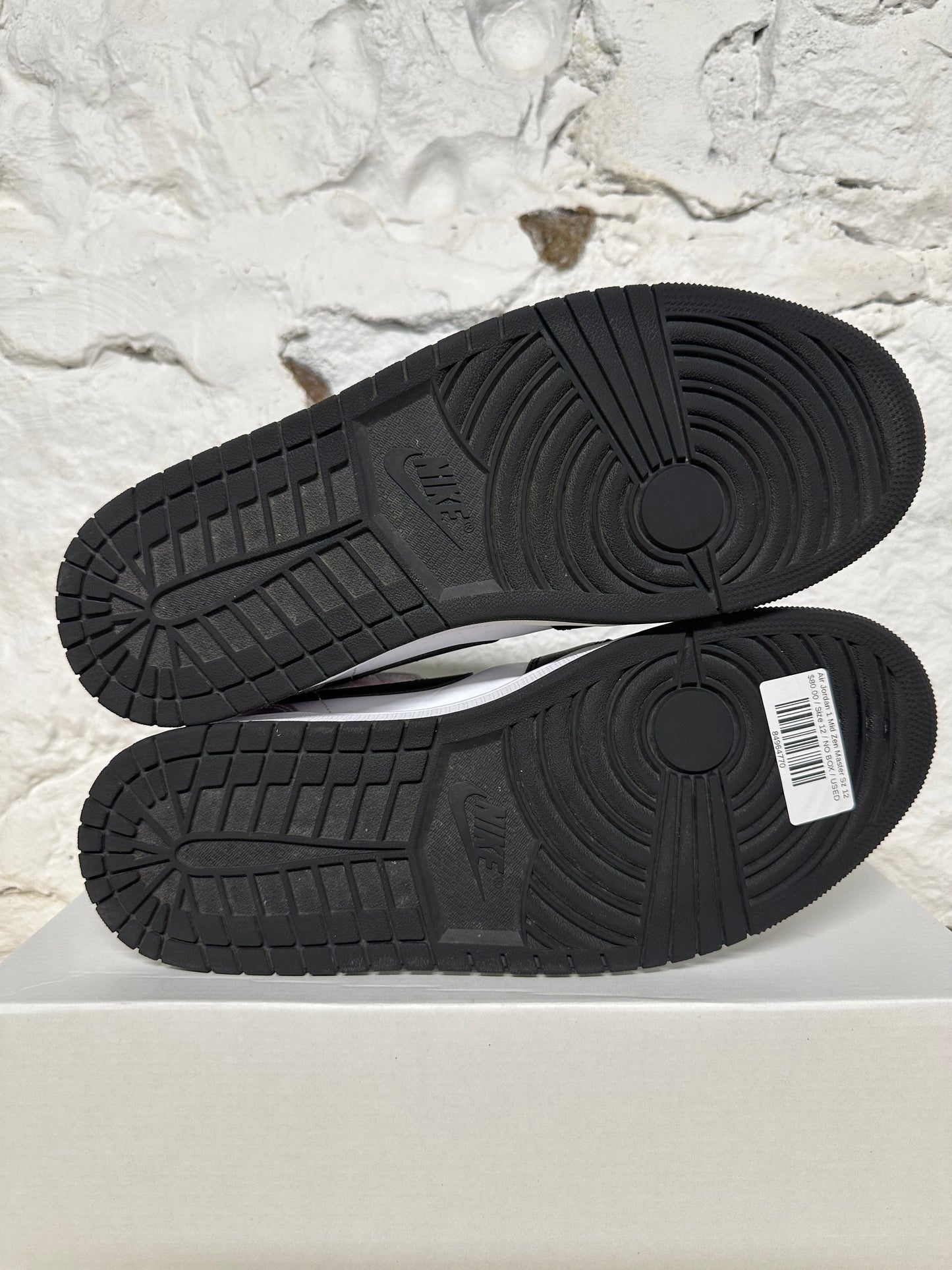 Air Jordan 1 Mid Zen Master Sz 12