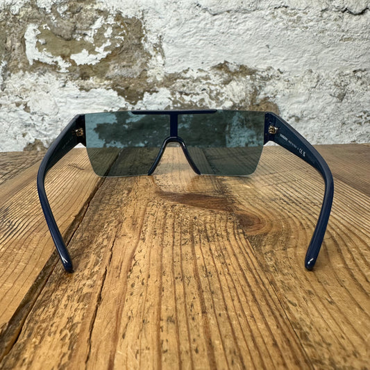 Burberry Aviator Frame Blue Tinted Sunglasses W/ Box