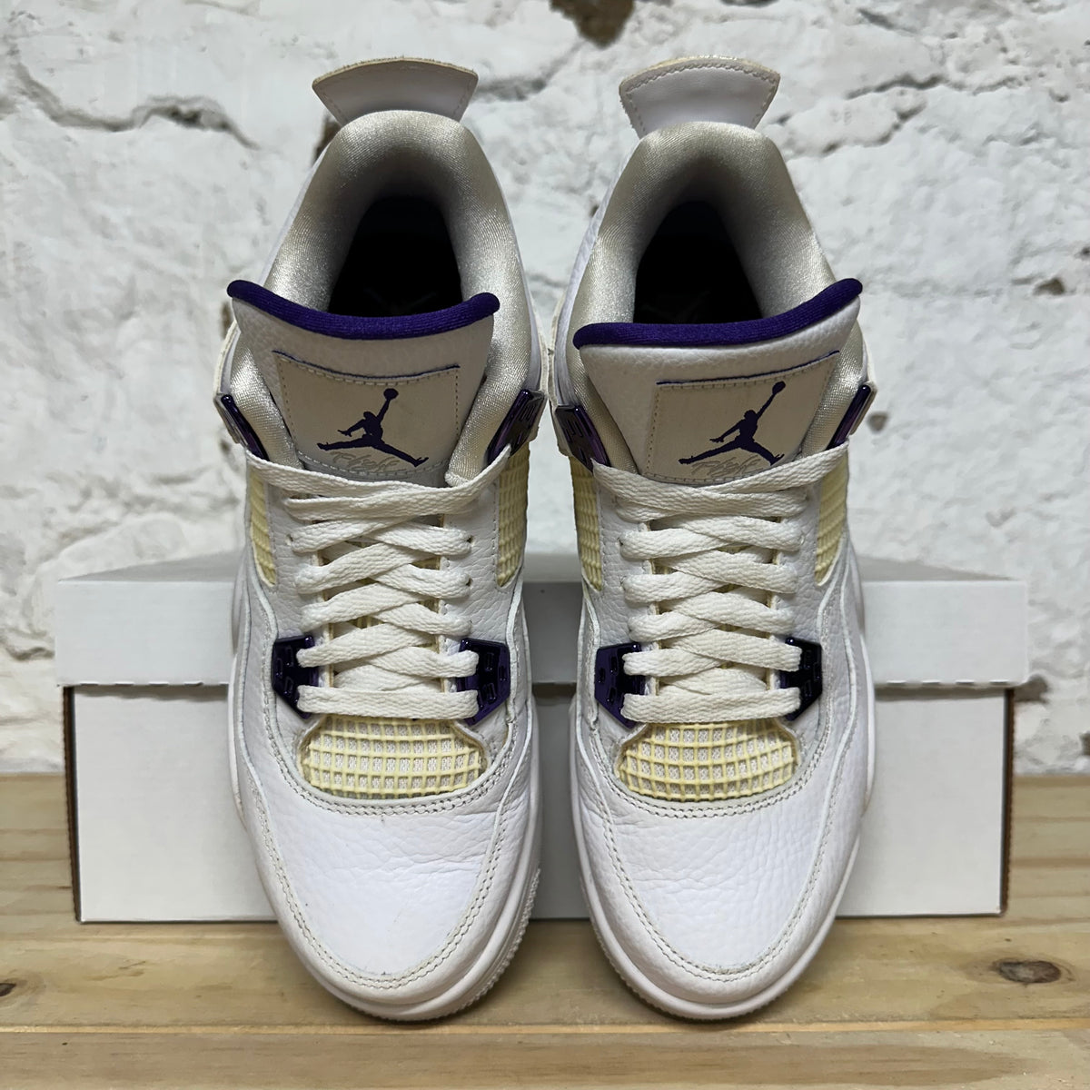 Air Jordan 4 Purple Metallic Sz 7Y
