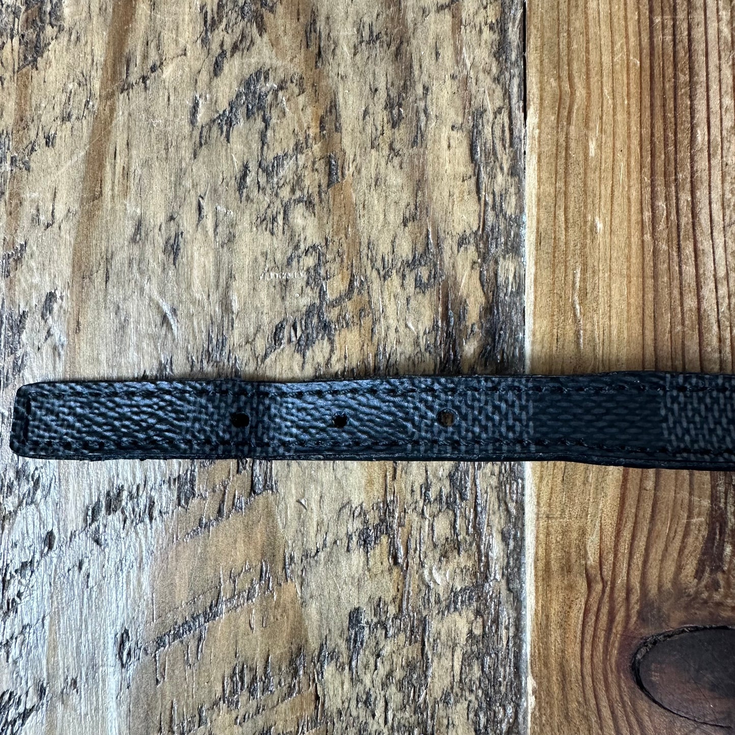 Louis Vuitton Graphite Sign It Wrap Bracelet