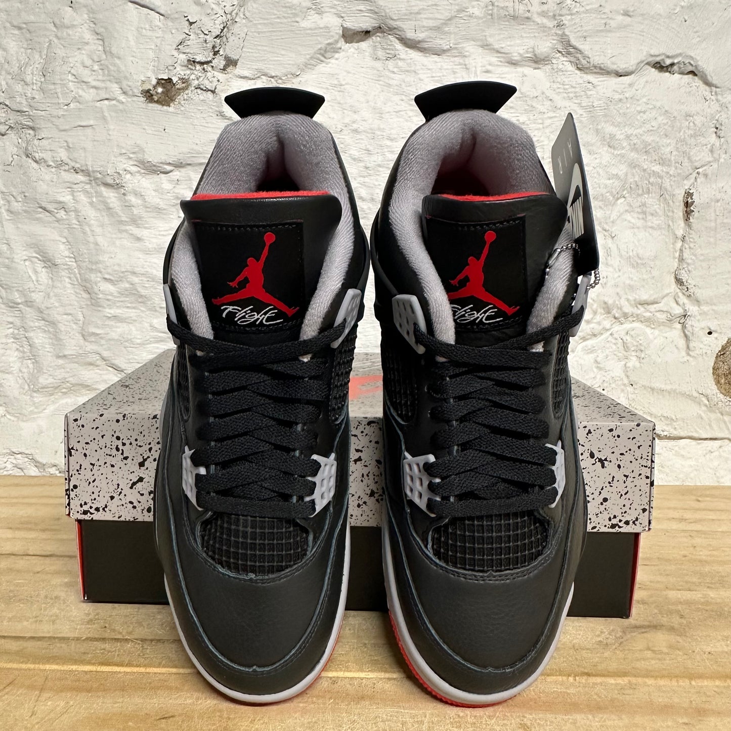 Air Jordan 4 Bred Reimagined Sz 8.5 DS