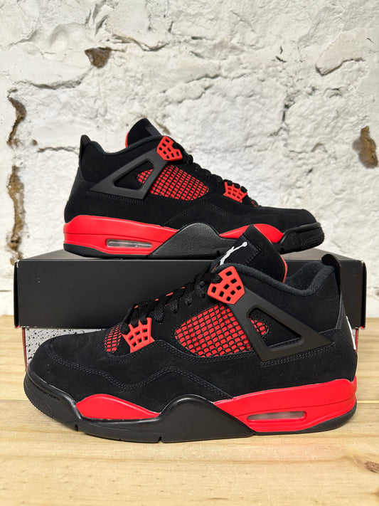 Air Jordan 4 Red Thunder Sz 10.5 DS