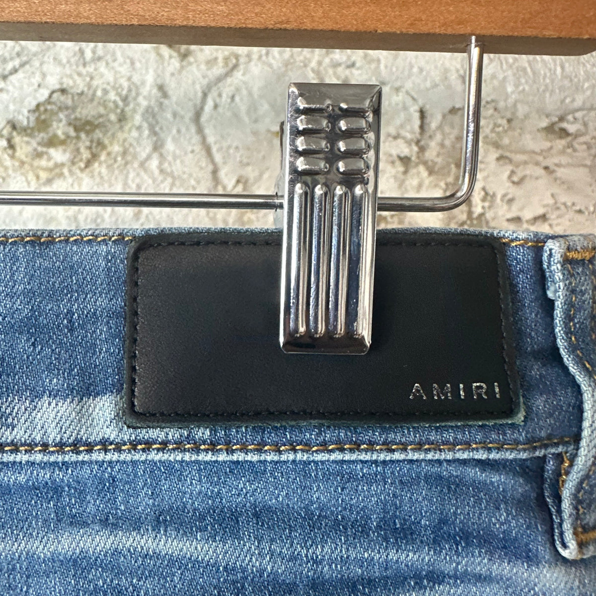 Amiri Plain Blue Denim Jeans Sz 30
