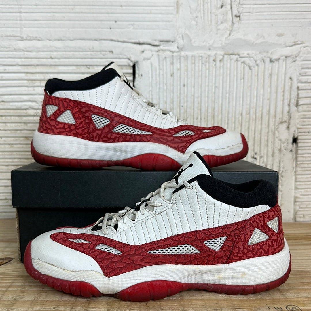 Air Jordan 11 Low IE White Gym Red Sz – The Gallery Online