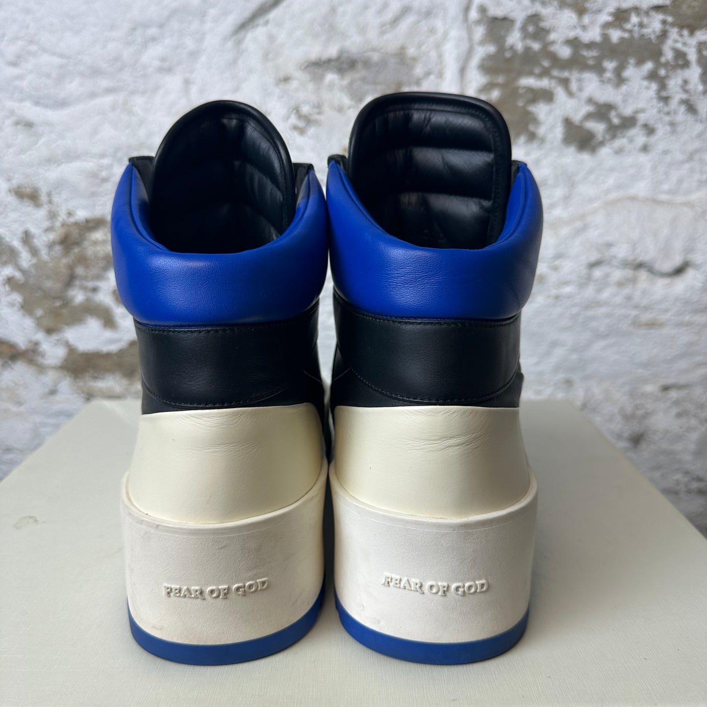 FOG BBALL Black Blue Sz 8 (41)