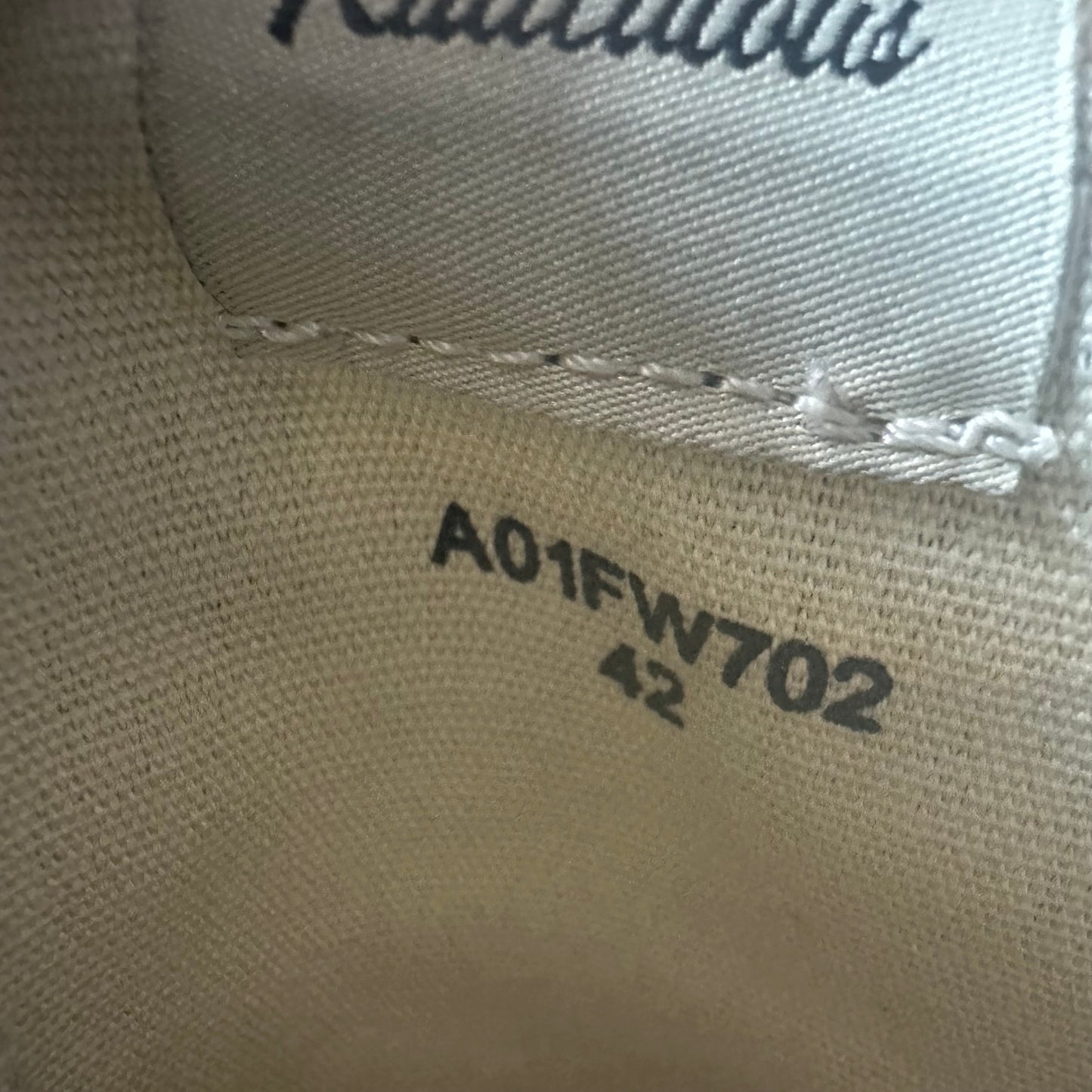 Maison Mihara Black White Peterson Sneaker Sz 9 (42)