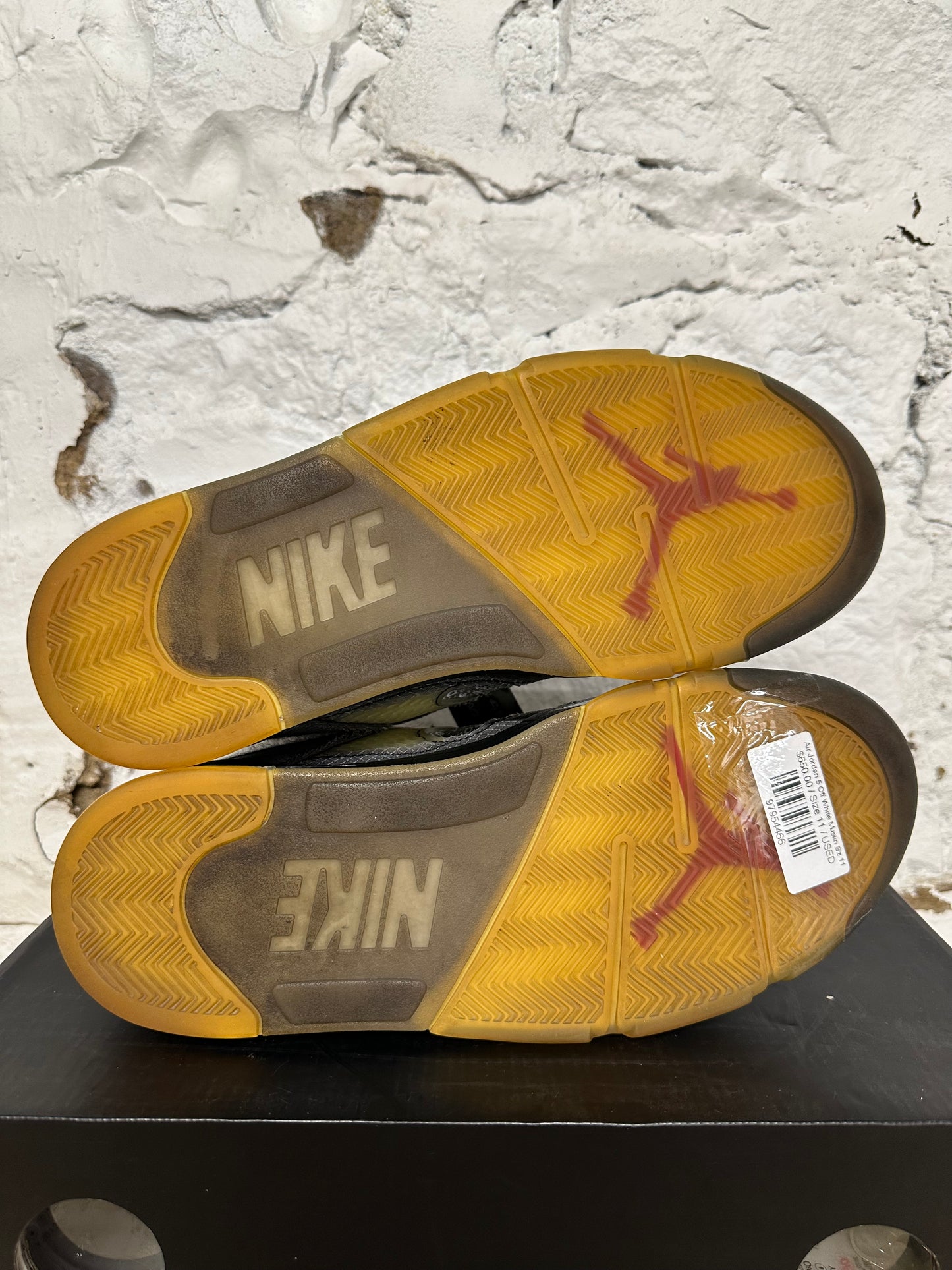 Air Jordan 5 Off-White Muslin Sz 11