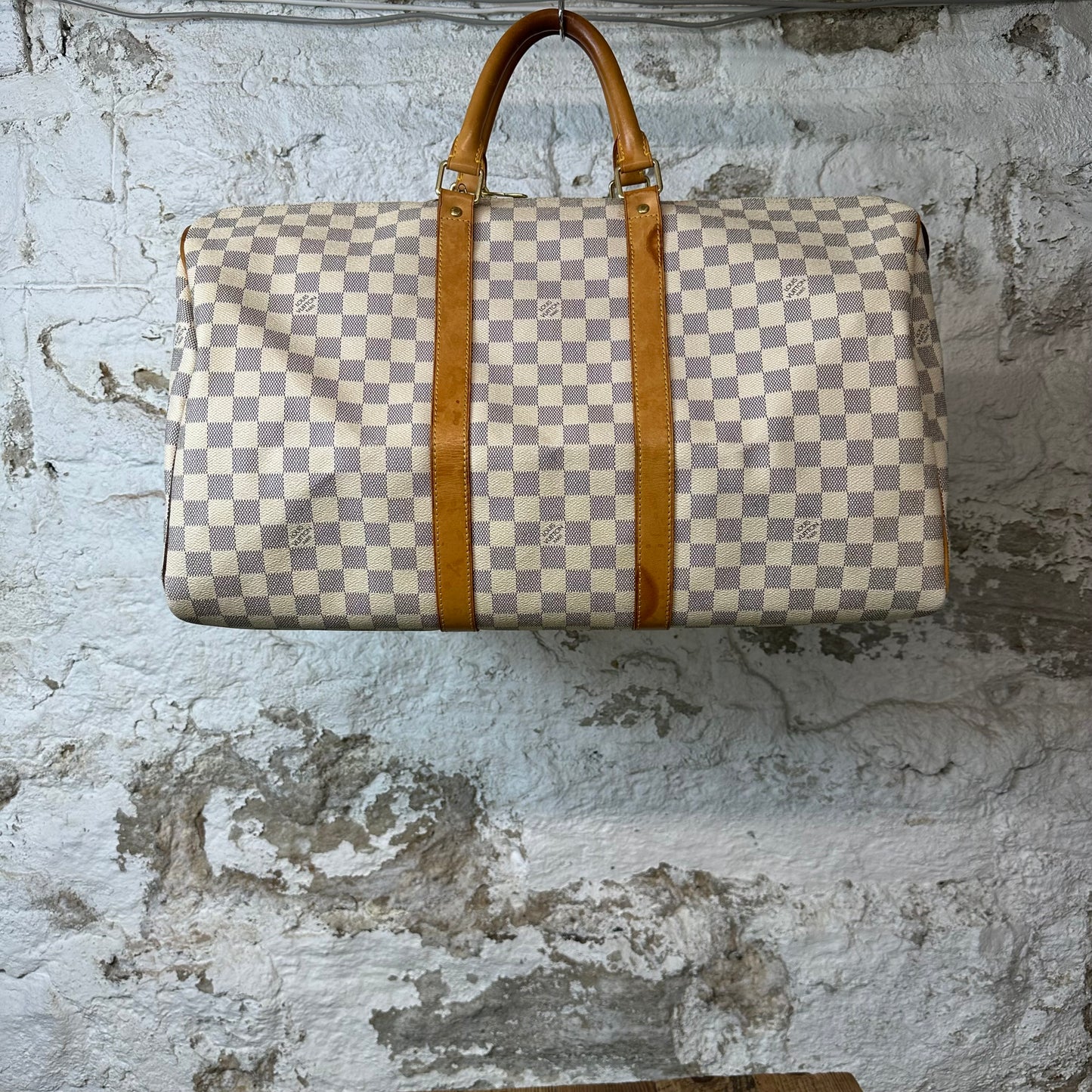 Louis Vuitton Damier Azur Keepall 50