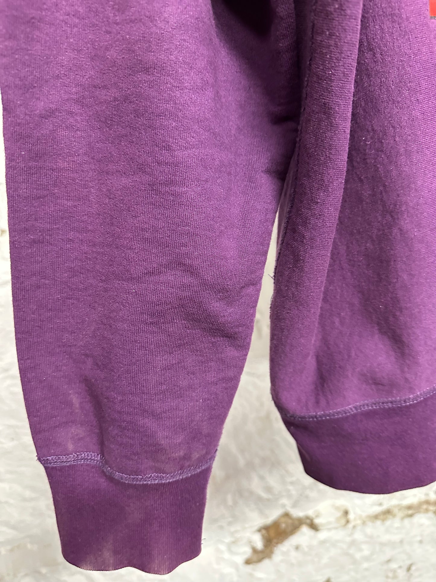 Supreme Sean Cliver Eagle Purple Crewneck Sz XL