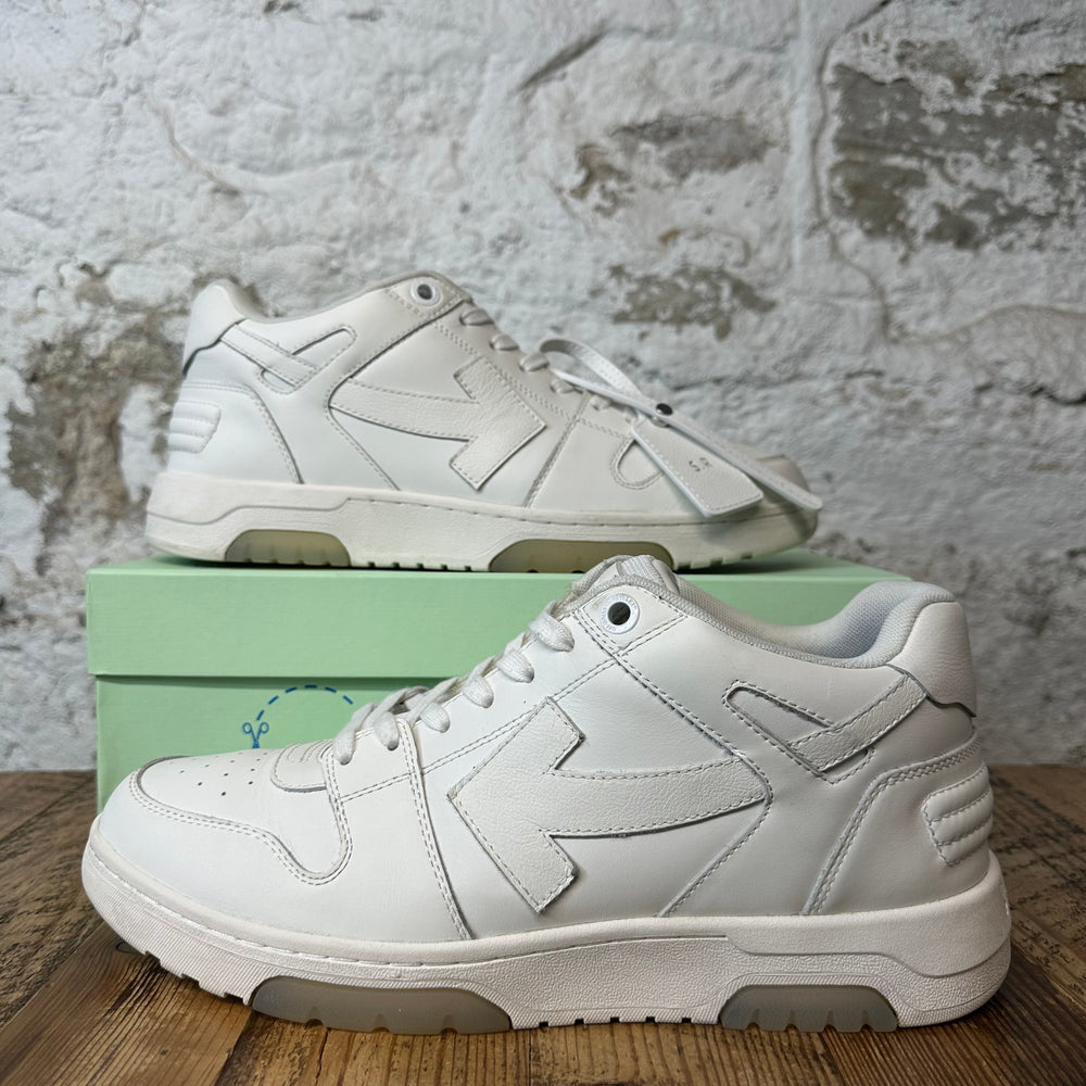 Off-White Out Of Office White Gum Sneaker Sz 12 (45)