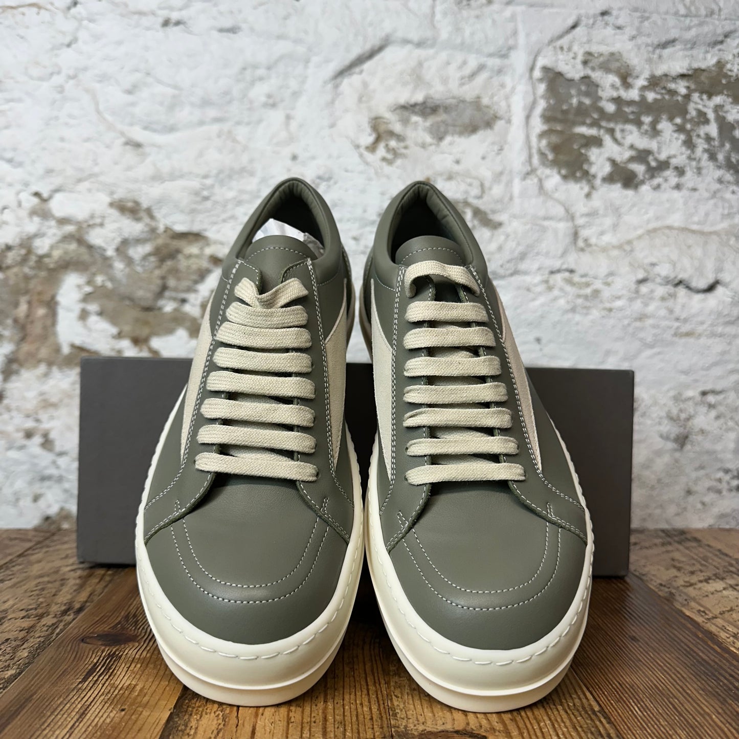 Rick Owens Vintage Celadon Milk Sneaker DS