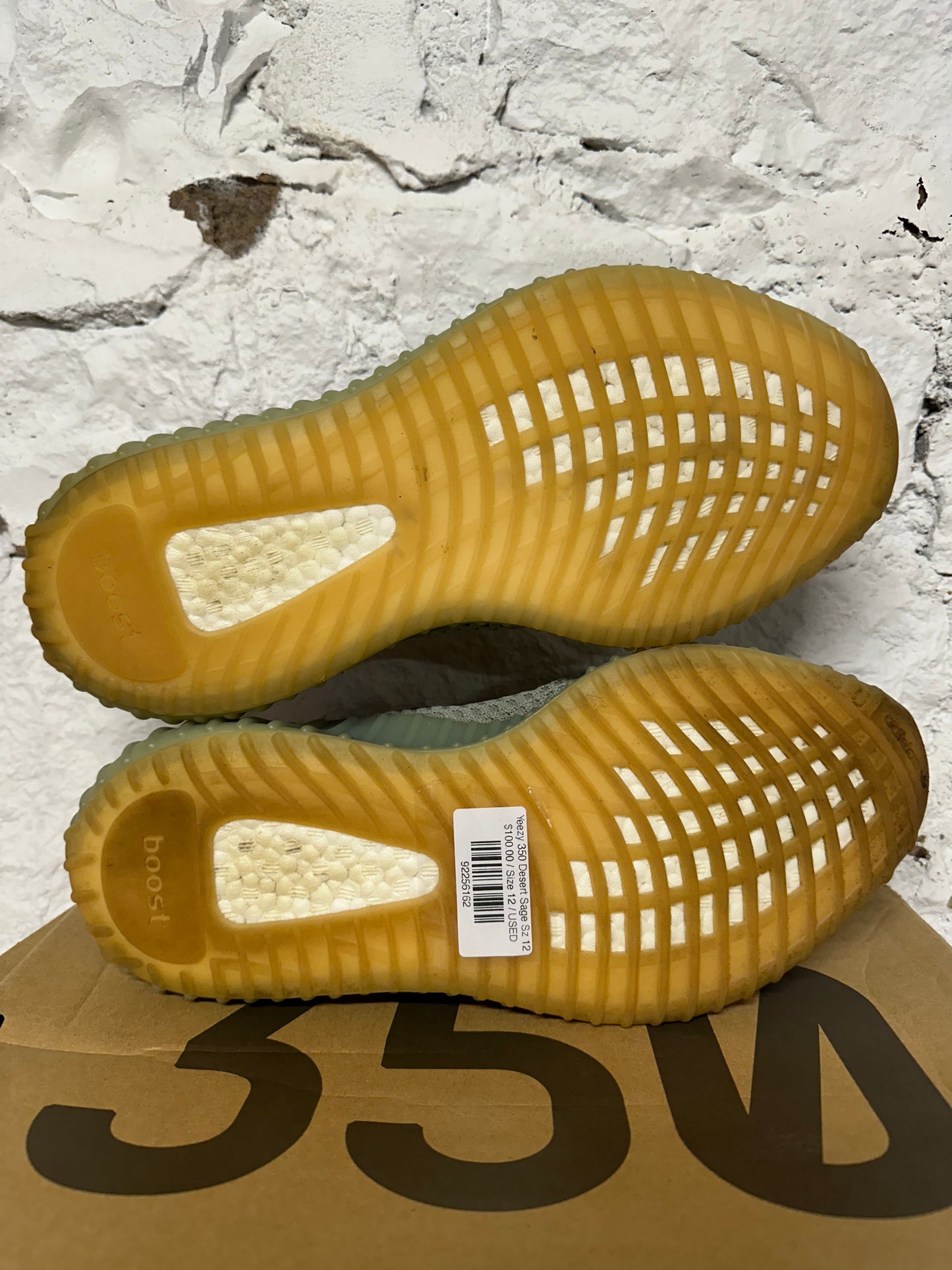 Yeezy 350 V2 Desert Sage Sz 12