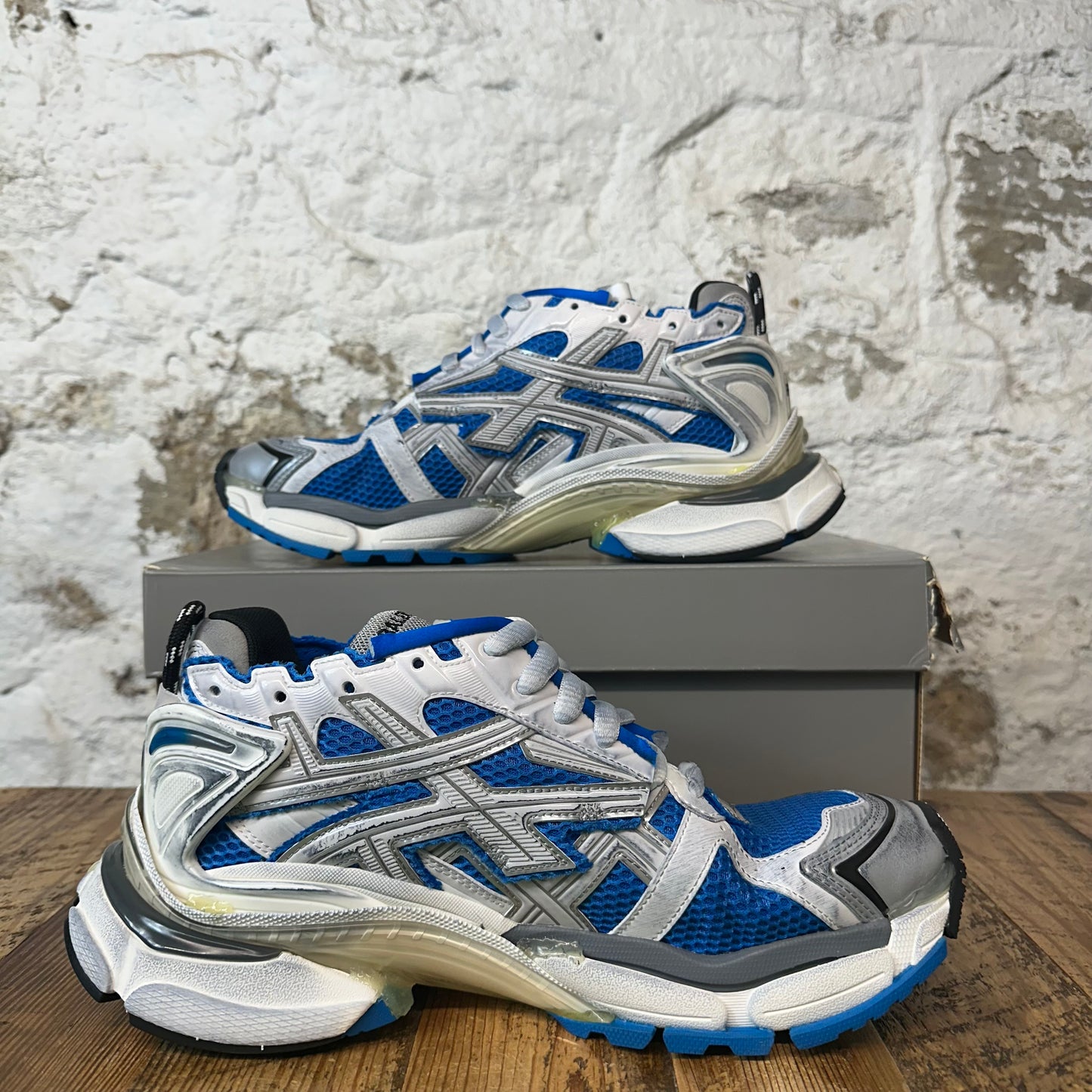 Balenciaga Runner Blue Gray Black Sneaker