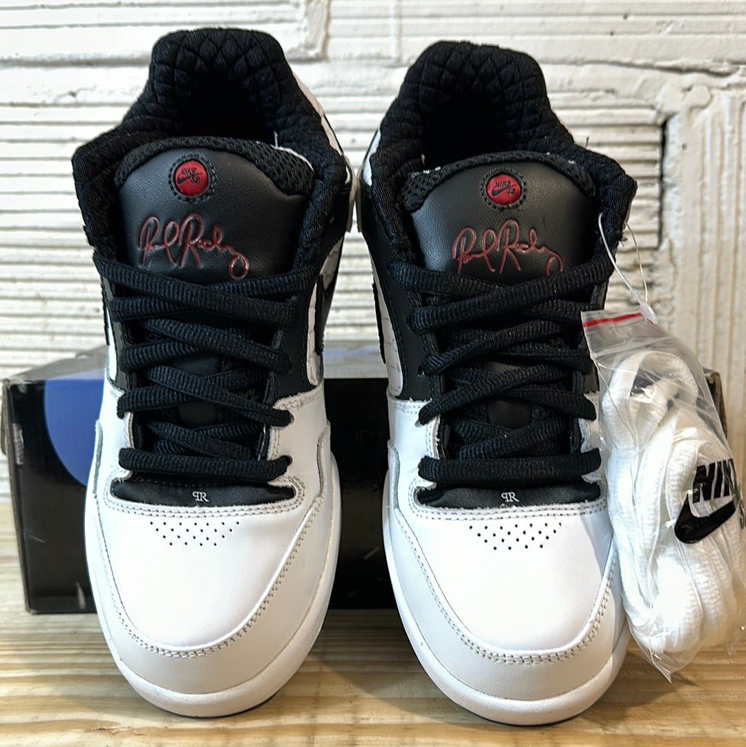 Nike Paul Rodriguez 2 Zoom White Black Sz 8 DS