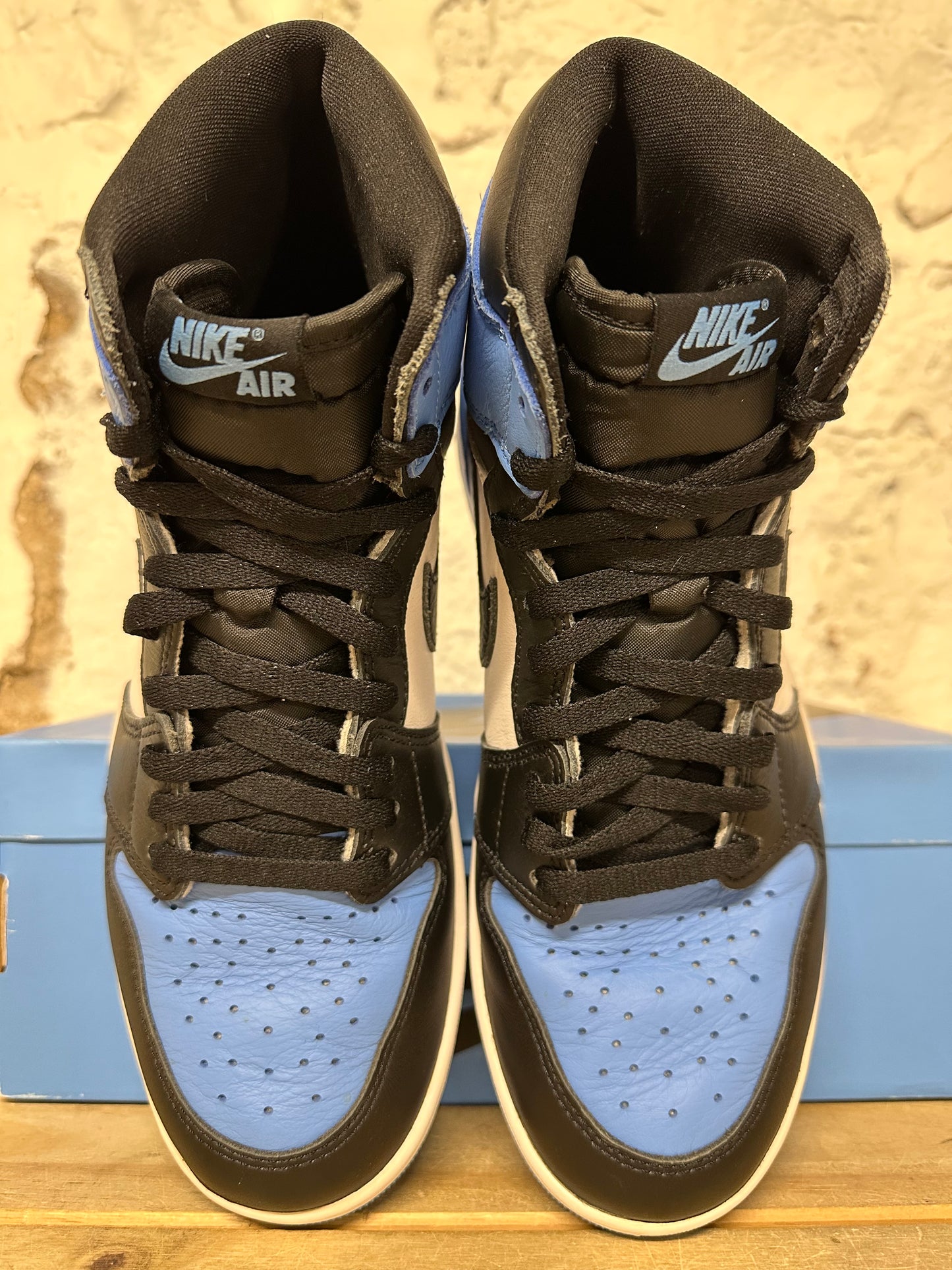 Air Jordan 1 High UNC Toe Sz 10